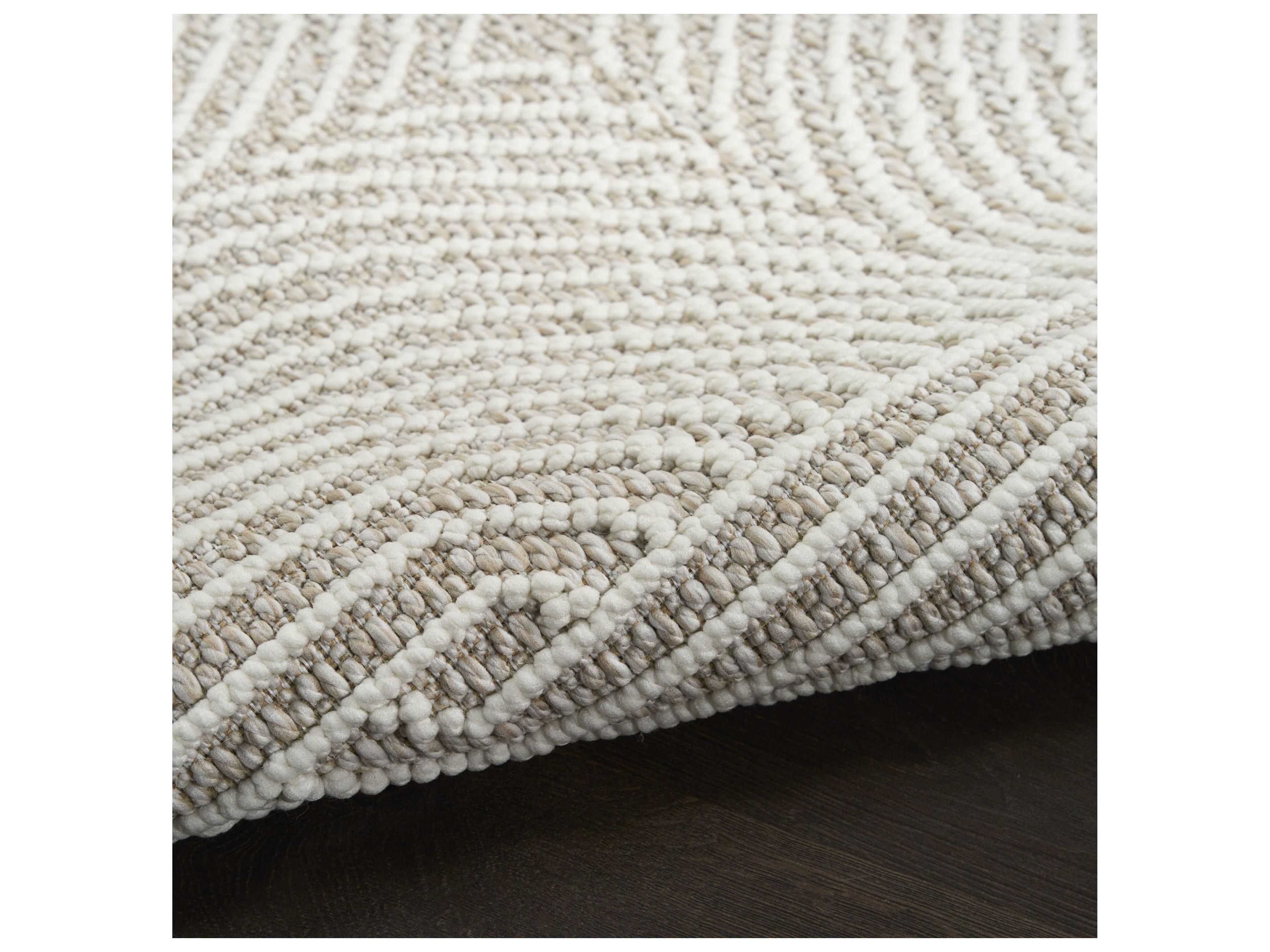 Nourison Natural Texture Abstract Runner Area Rug