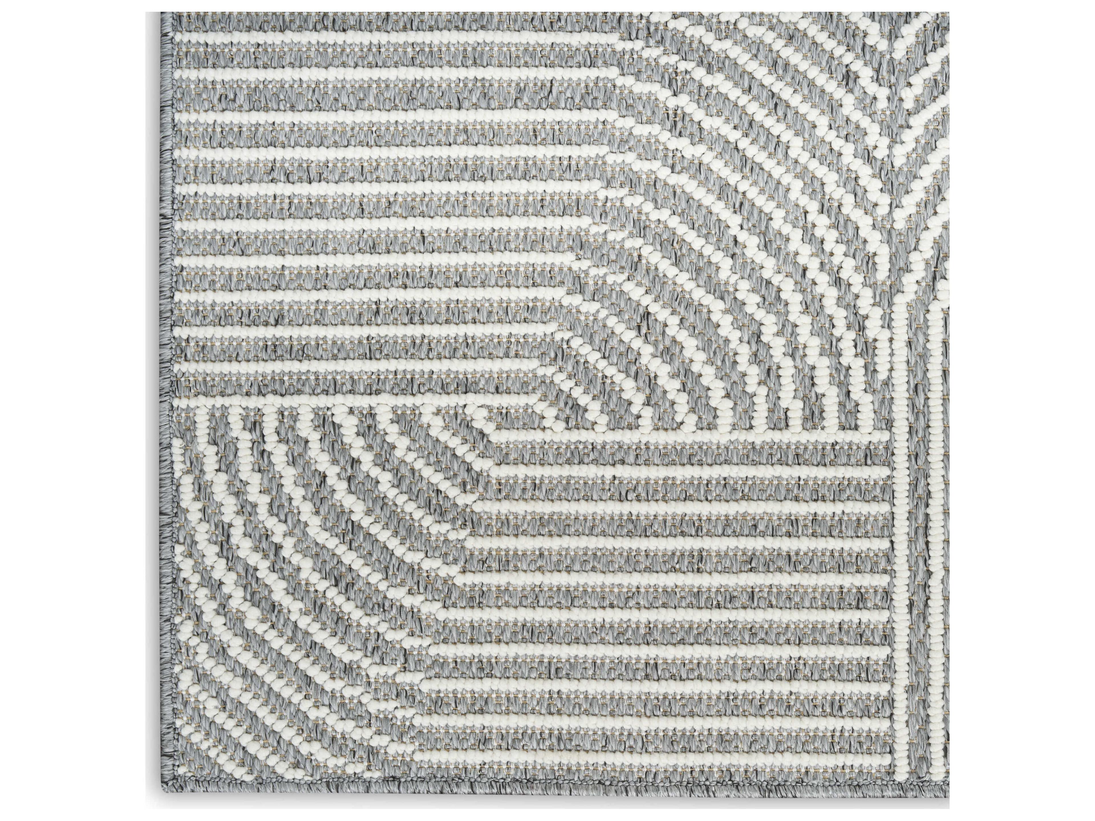 Nourison Natural Texture Abstract Runner Area Rug