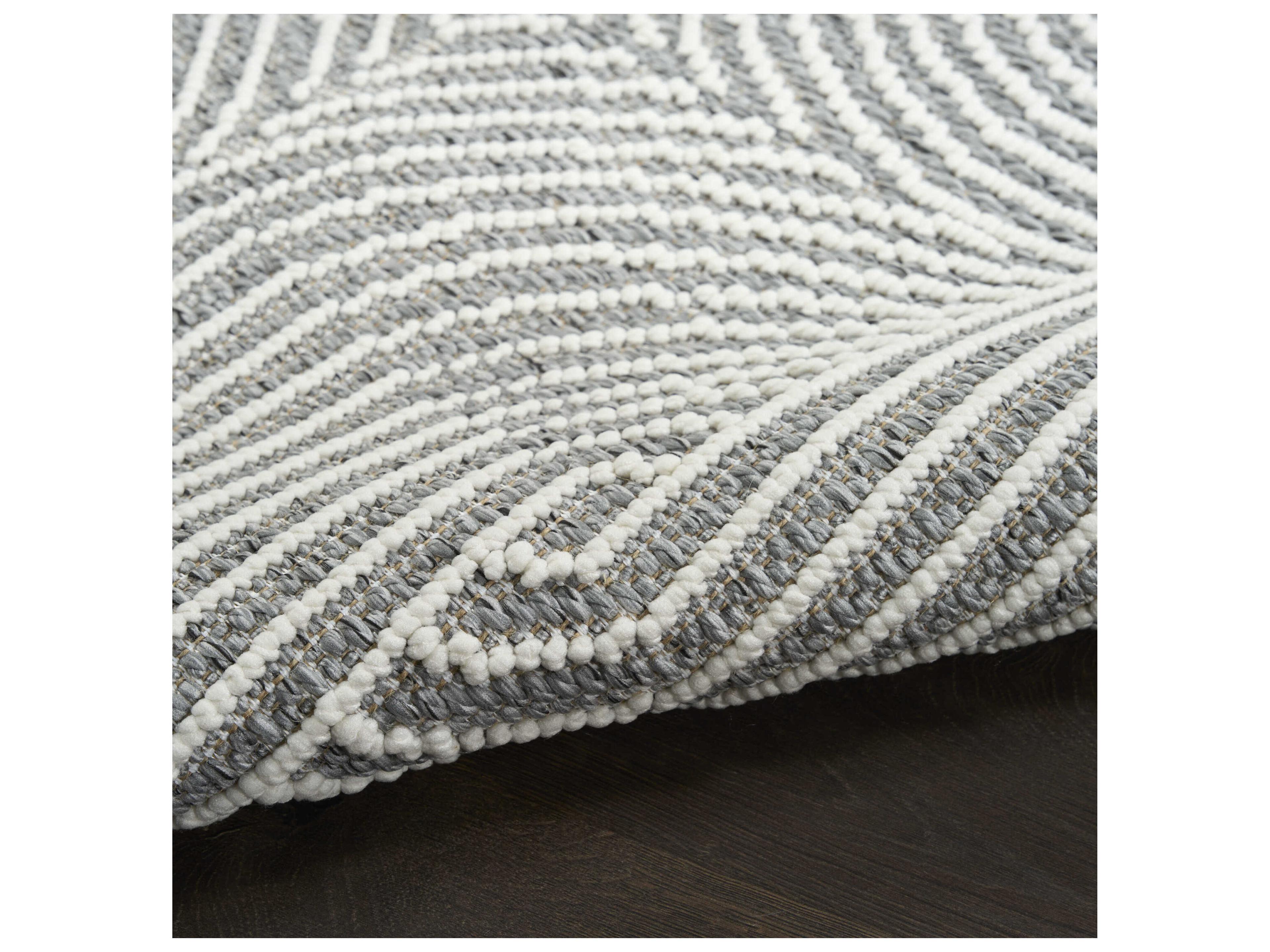 Nourison Natural Texture Abstract Runner Area Rug