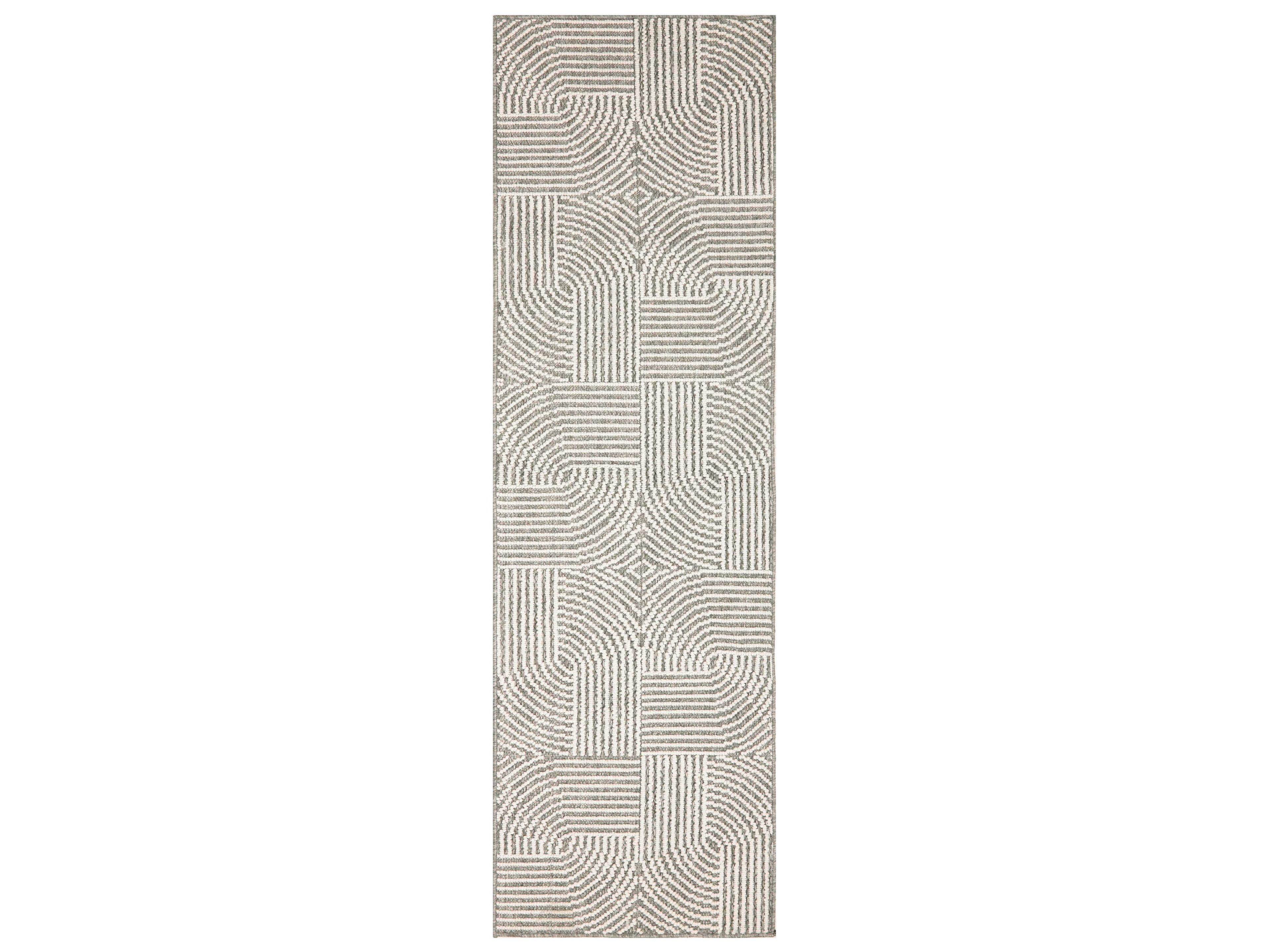 Nourison Natural Texture Abstract Runner Area Rug
