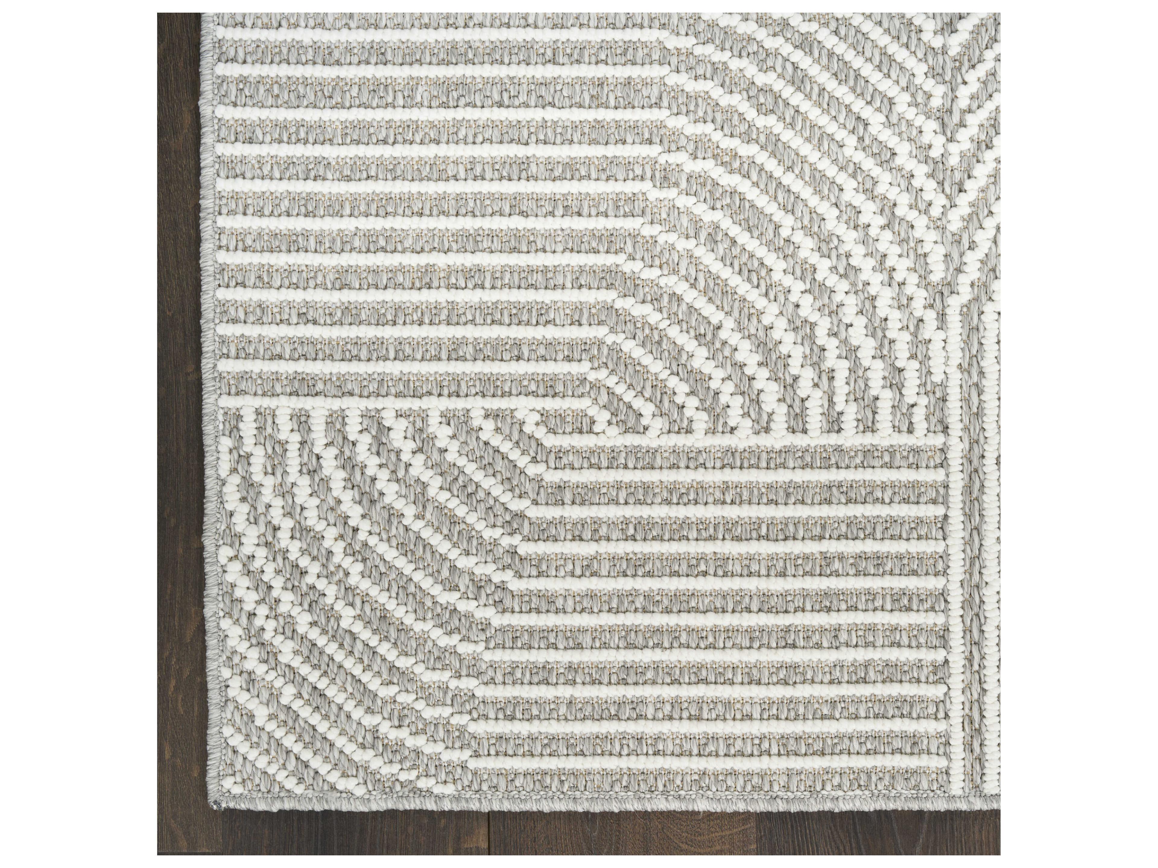Nourison Natural Texture Abstract Runner Area Rug