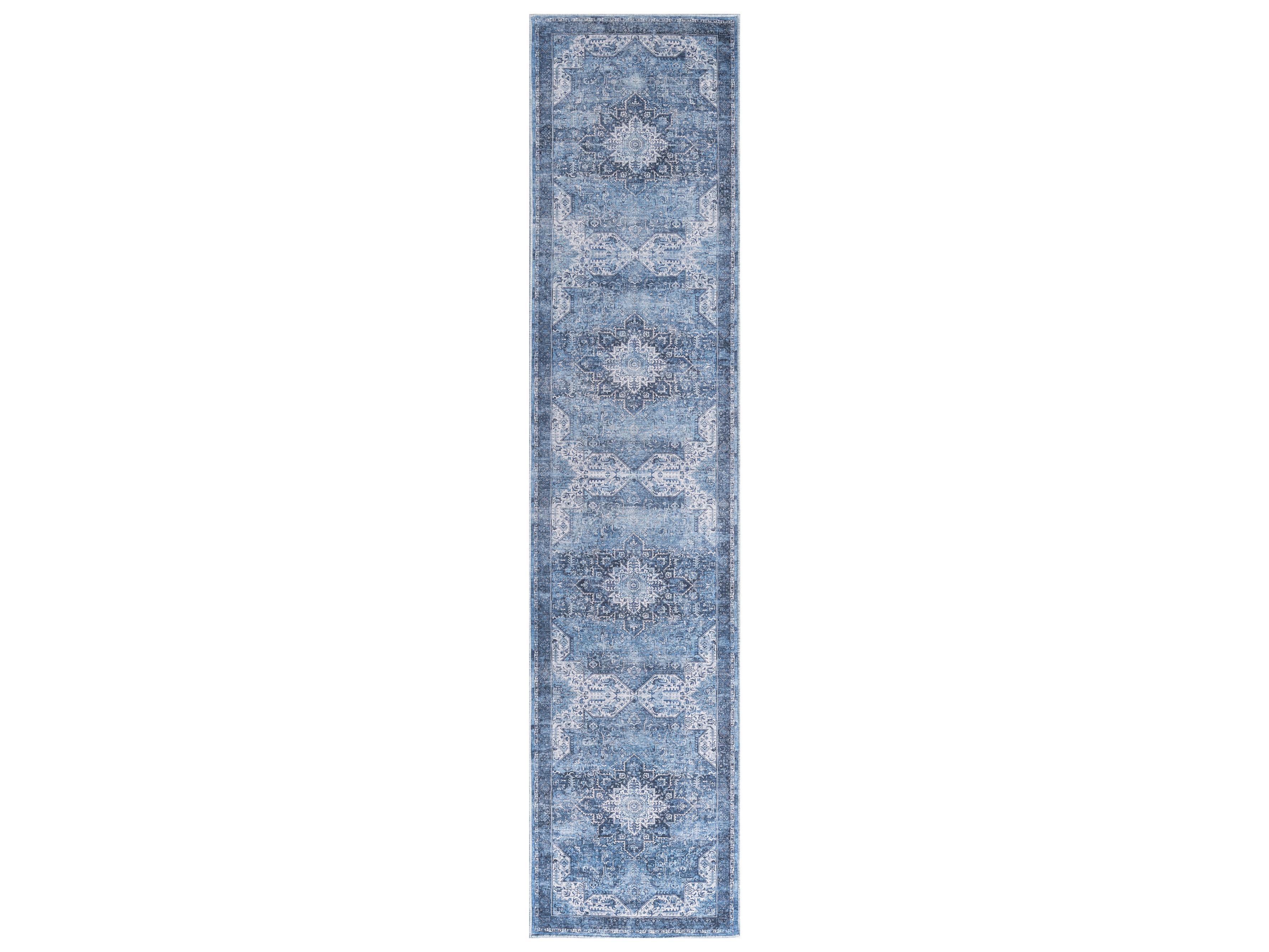 Nourison Washables Bordered Runner Area Rug