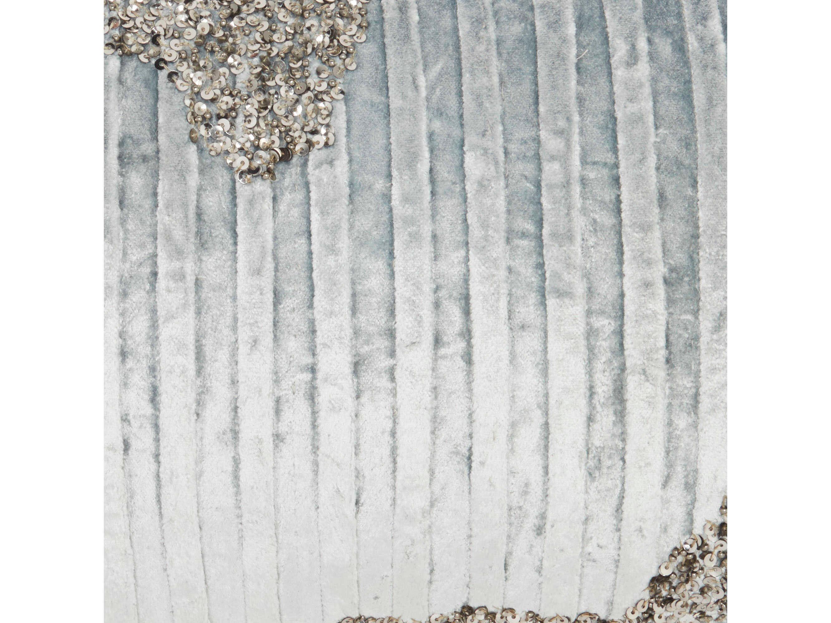 Nourison Mina Victory Sofia Beaded Pleated Pillow