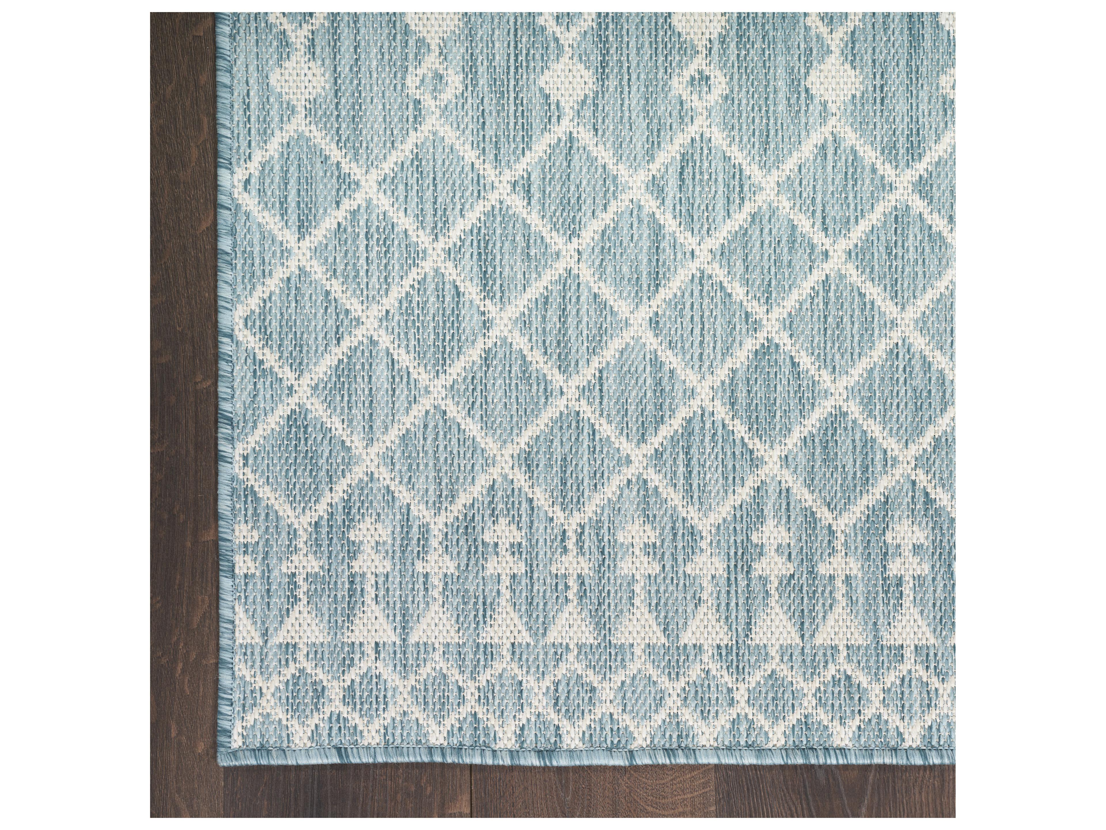 Nourison Positano Geometric Runner Area Rug