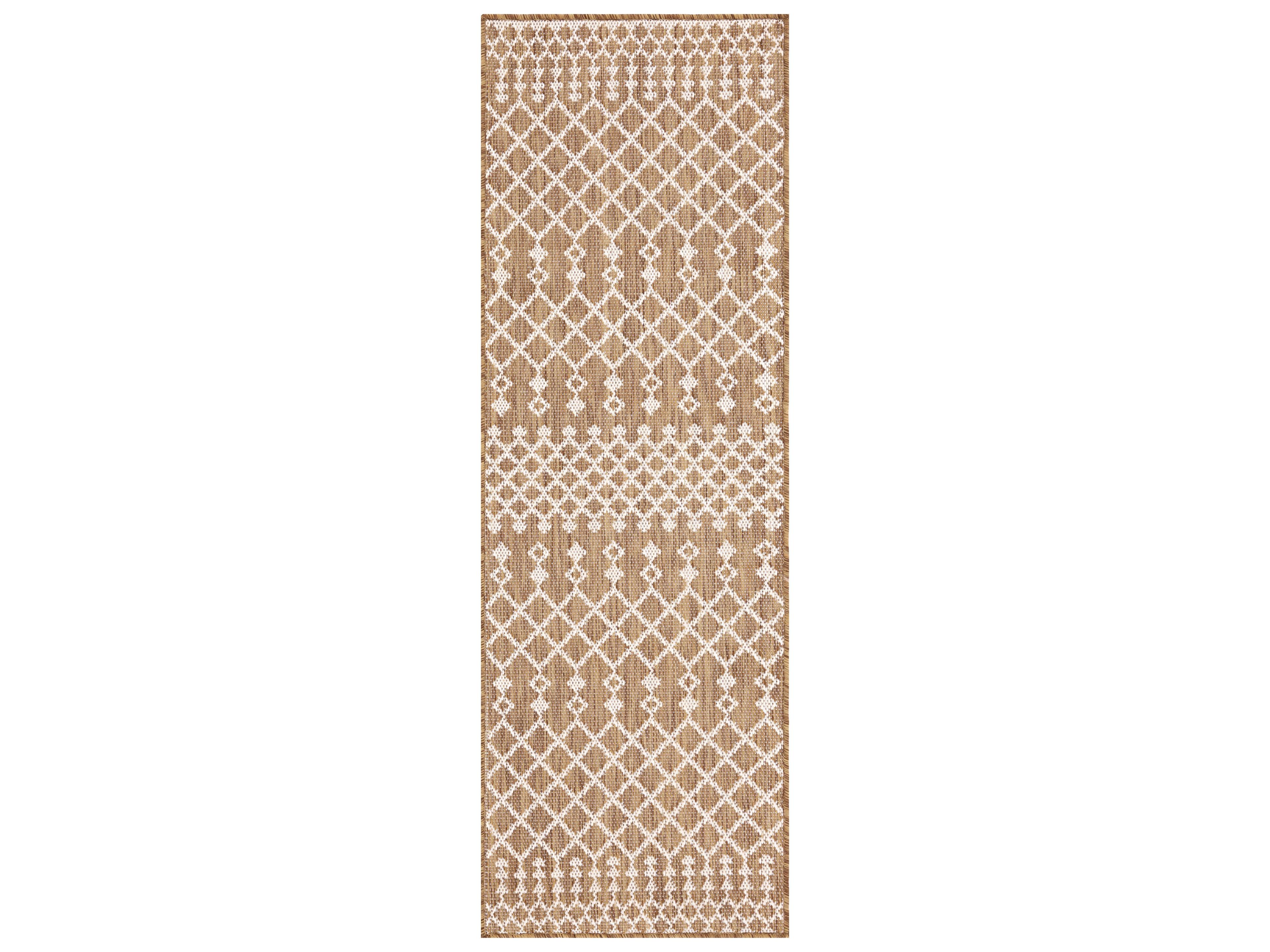 Nourison Positano Geometric Runner Area Rug