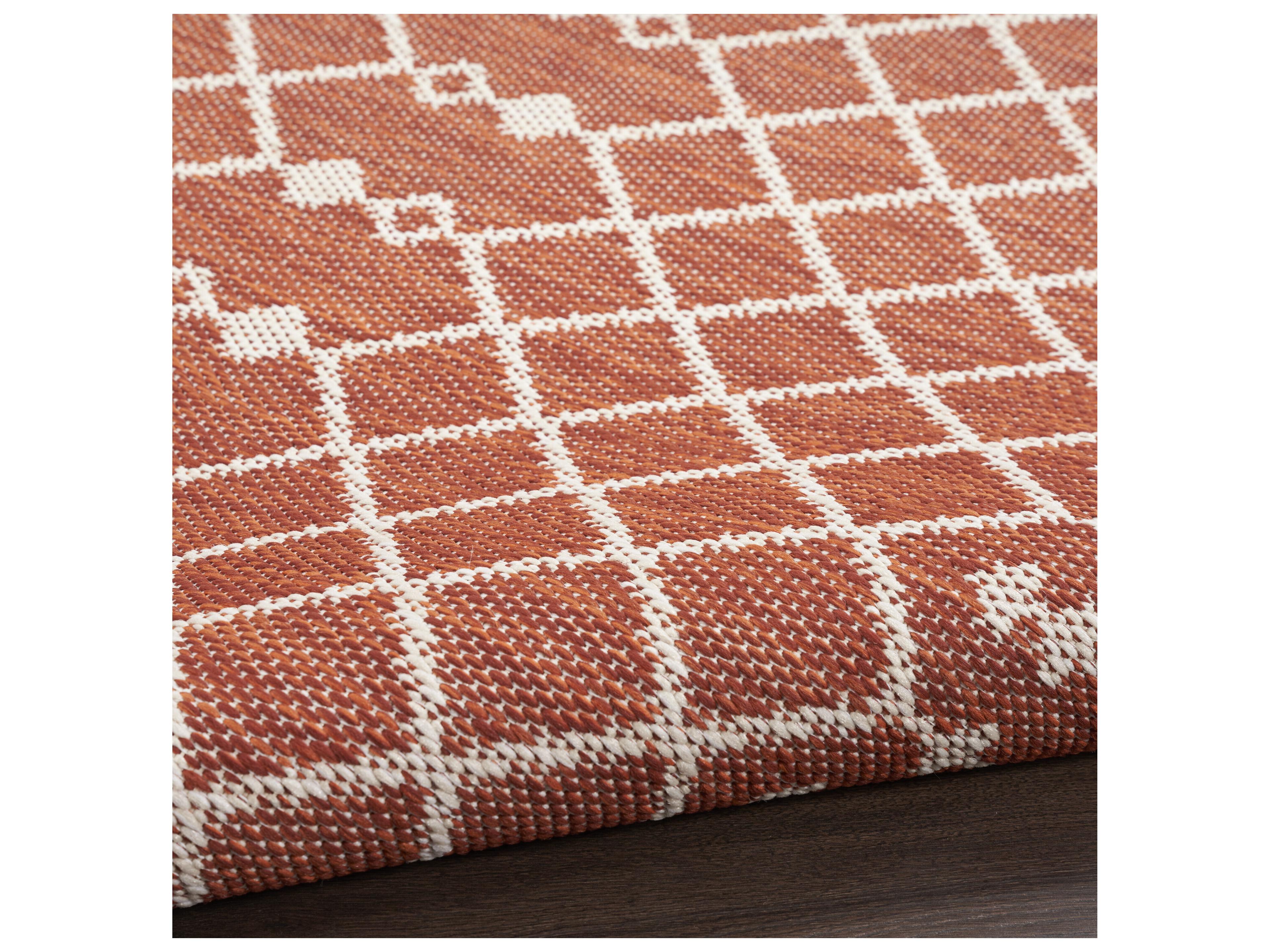 Nourison Positano Geometric Runner Area Rug