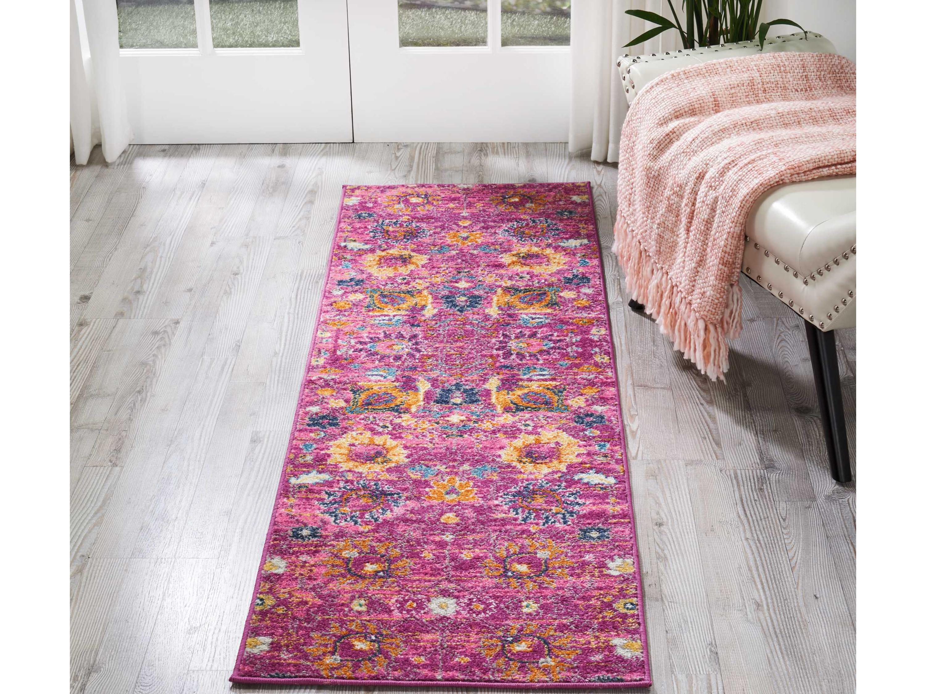 Nourison Passion Floral Runner Area Rug