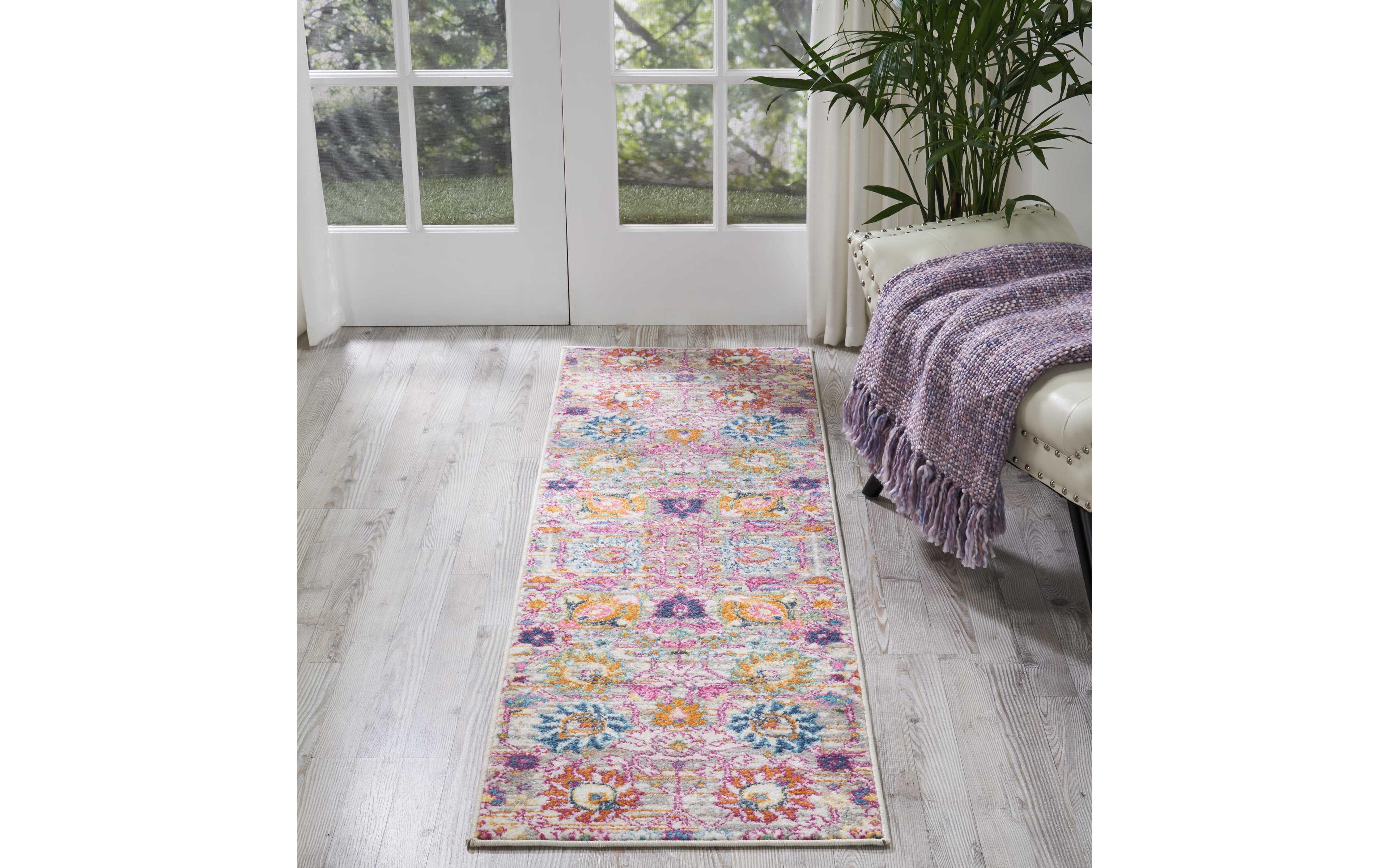 Nourison Passion Floral Runner Area Rug