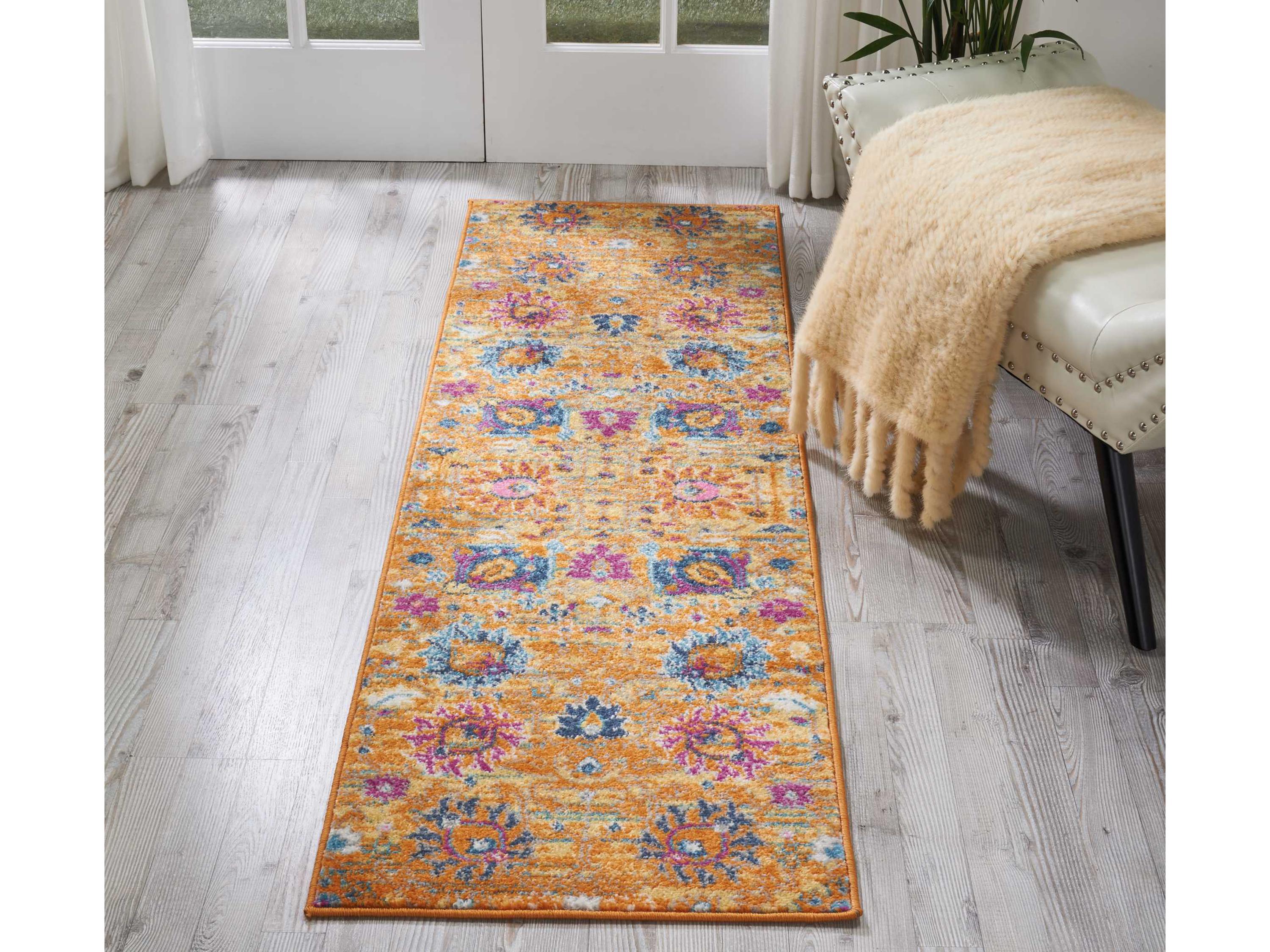 Nourison Passion Floral Runner Area Rug