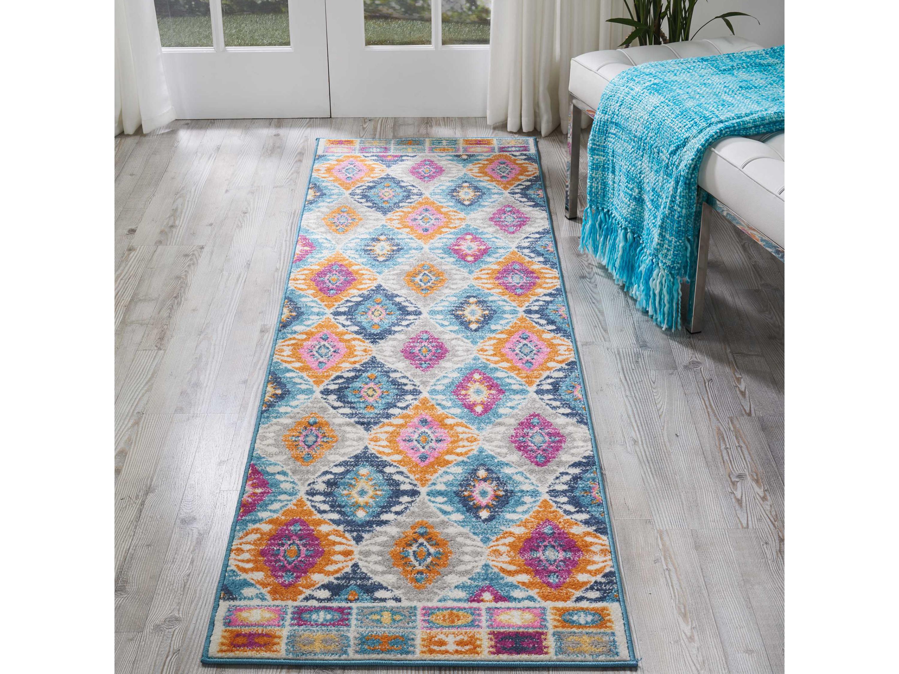 Nourison Passion Bordered Runner Area Rug