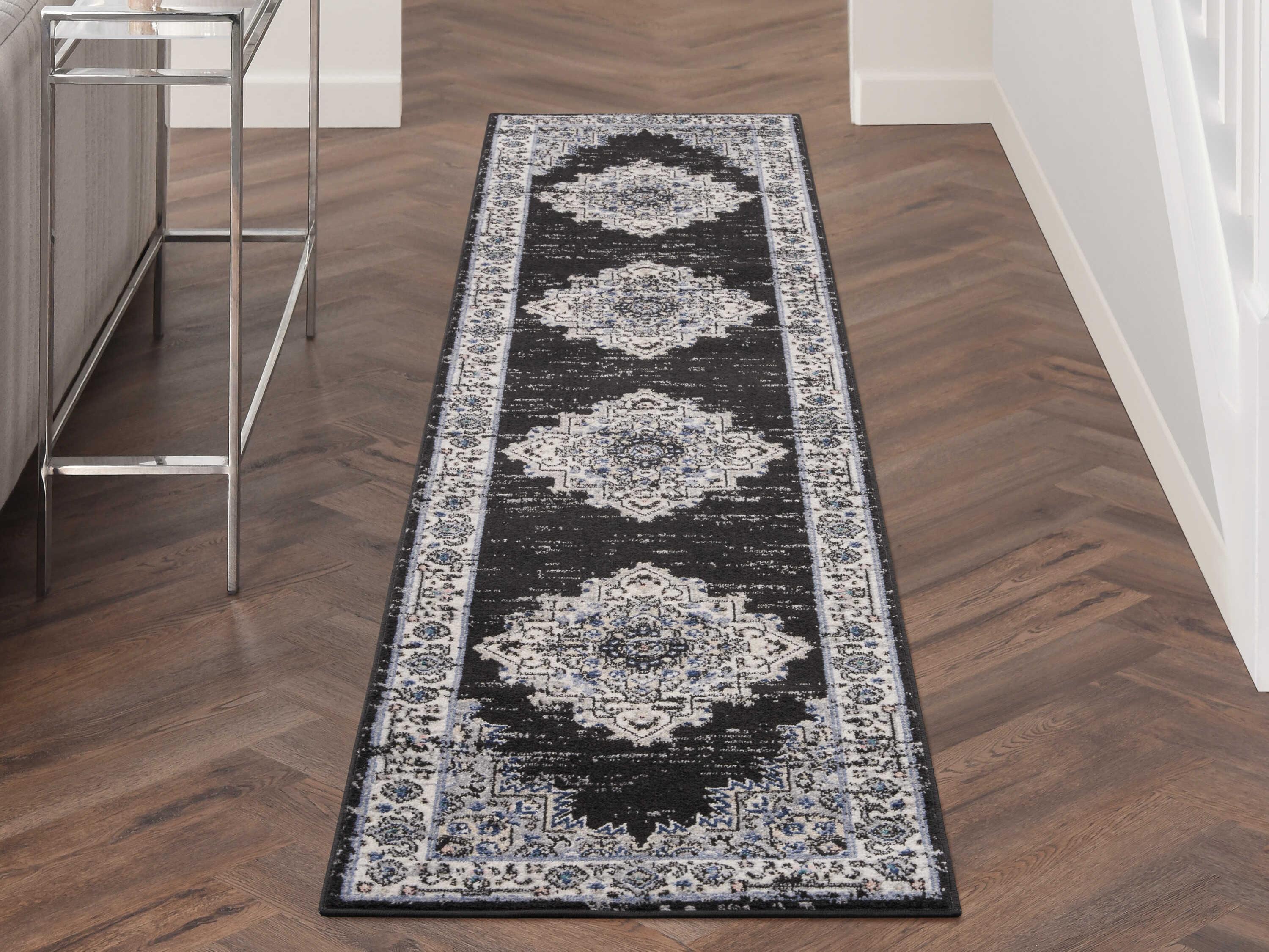 Nourison Passion Bordered Runner Area Rug