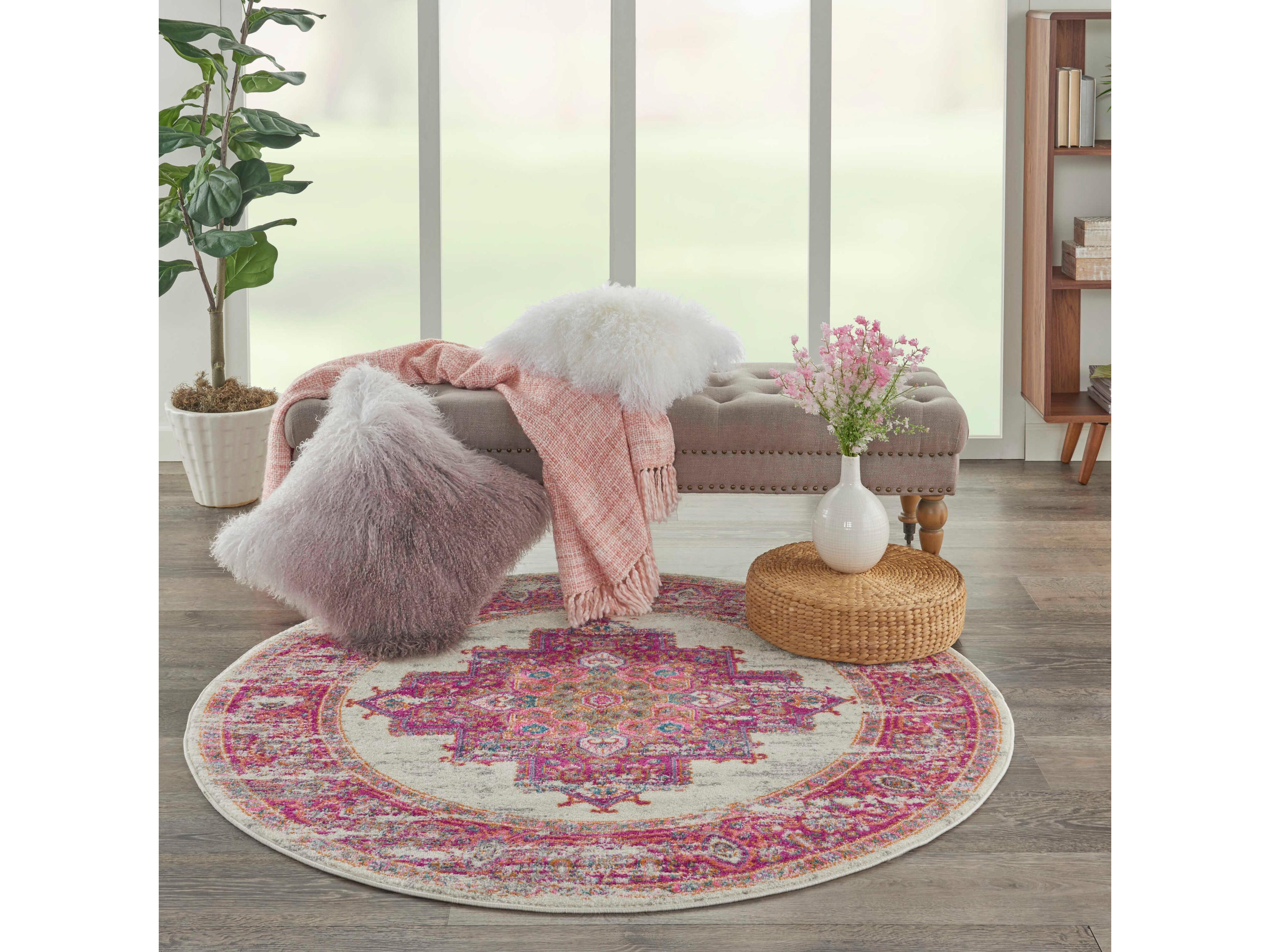 Nourison Passion Bordered Area Rug