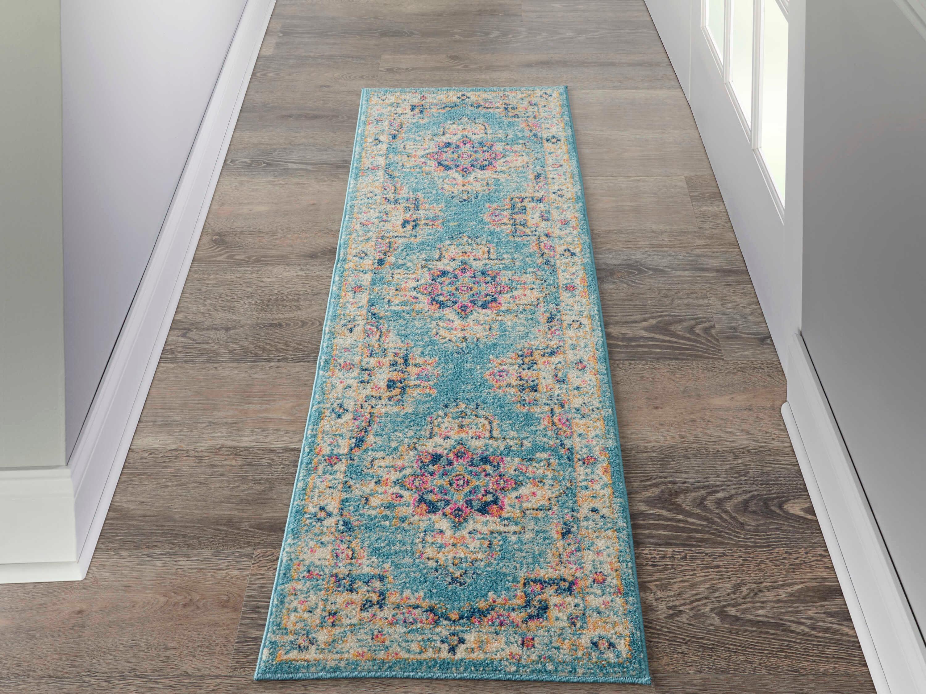 Nourison Passion Bordered Runner Area Rug