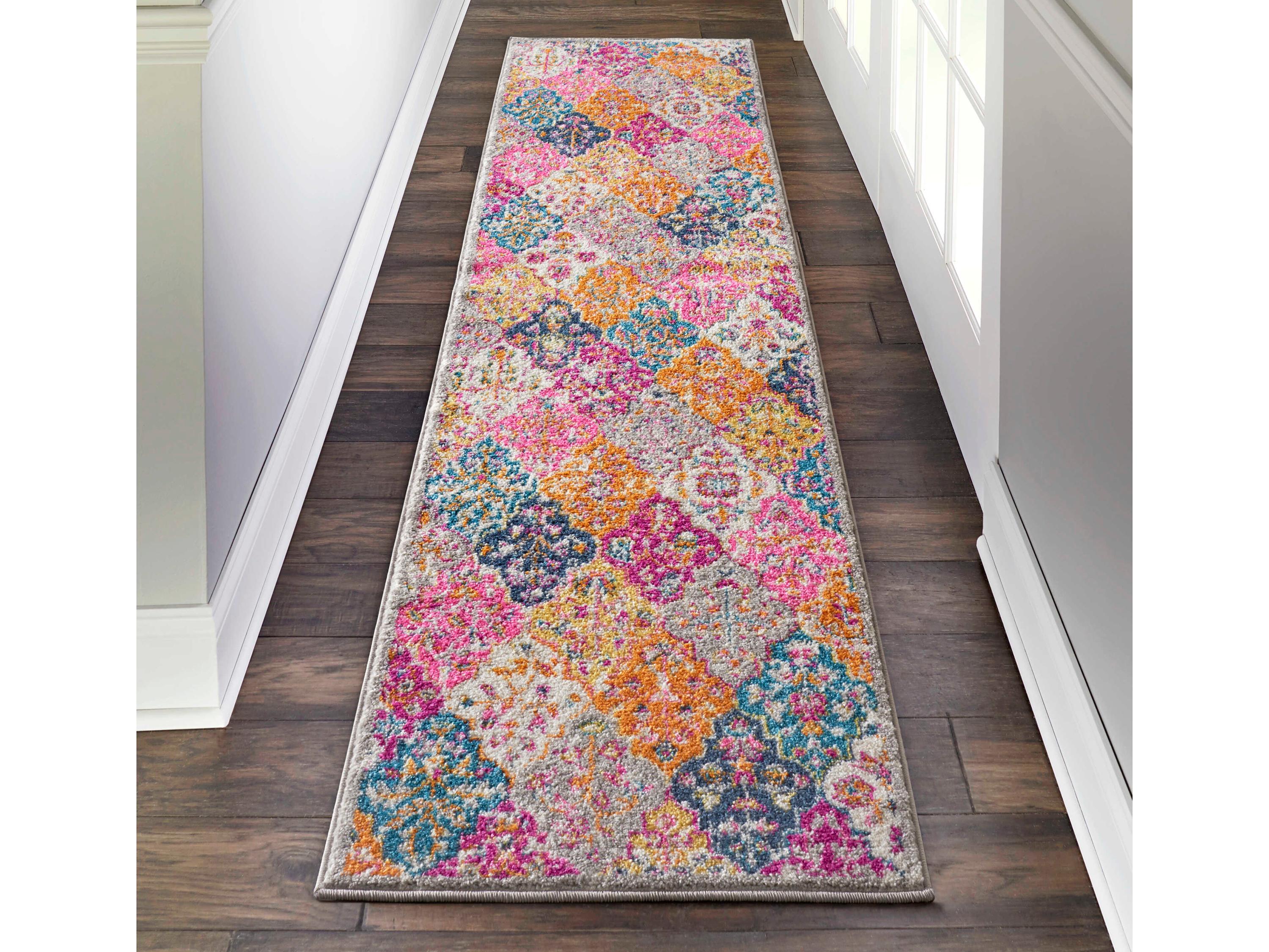 Nourison Passion Bordered Runner Area Rug