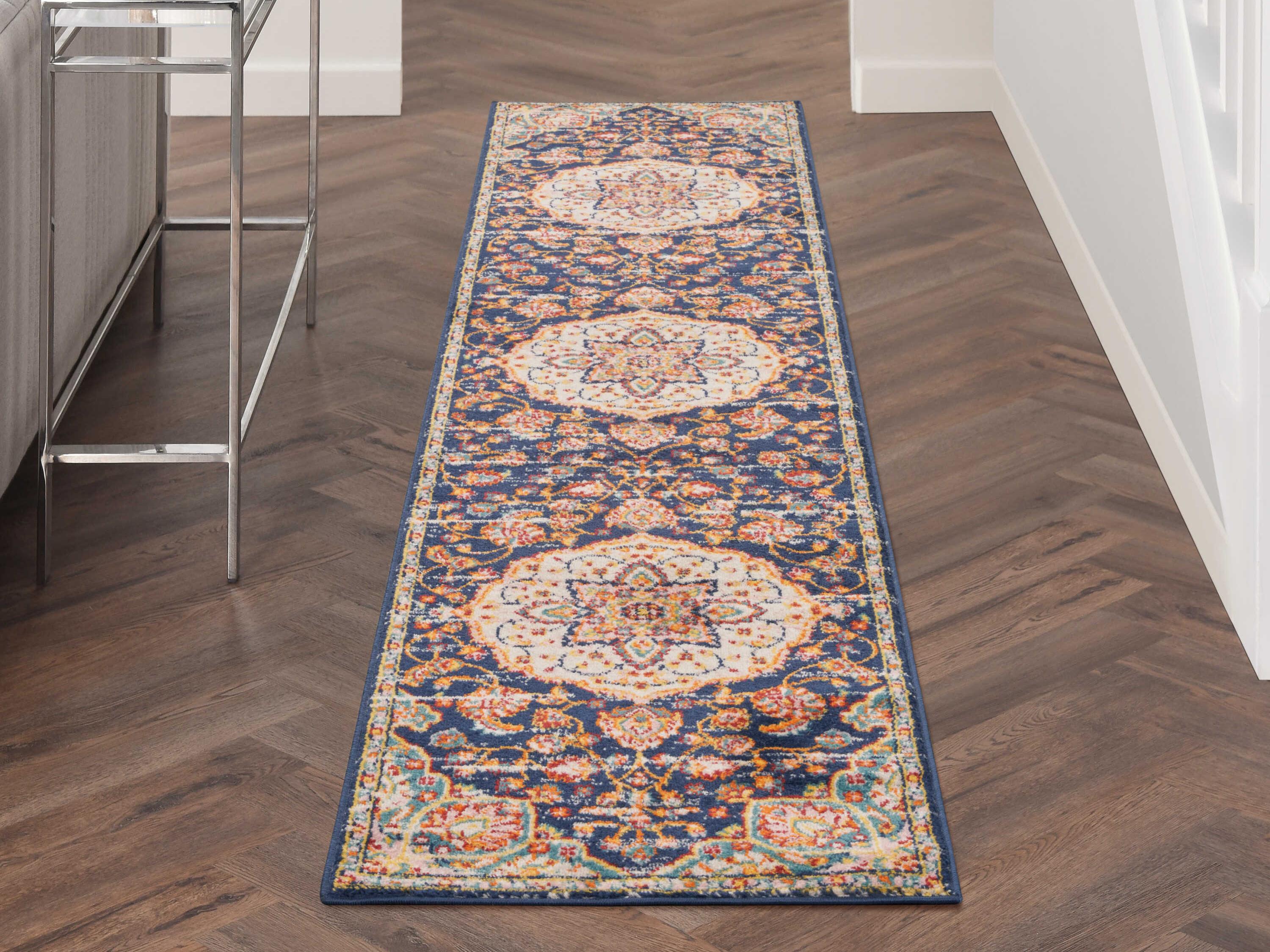 Nourison Passion Bordered Runner Area Rug