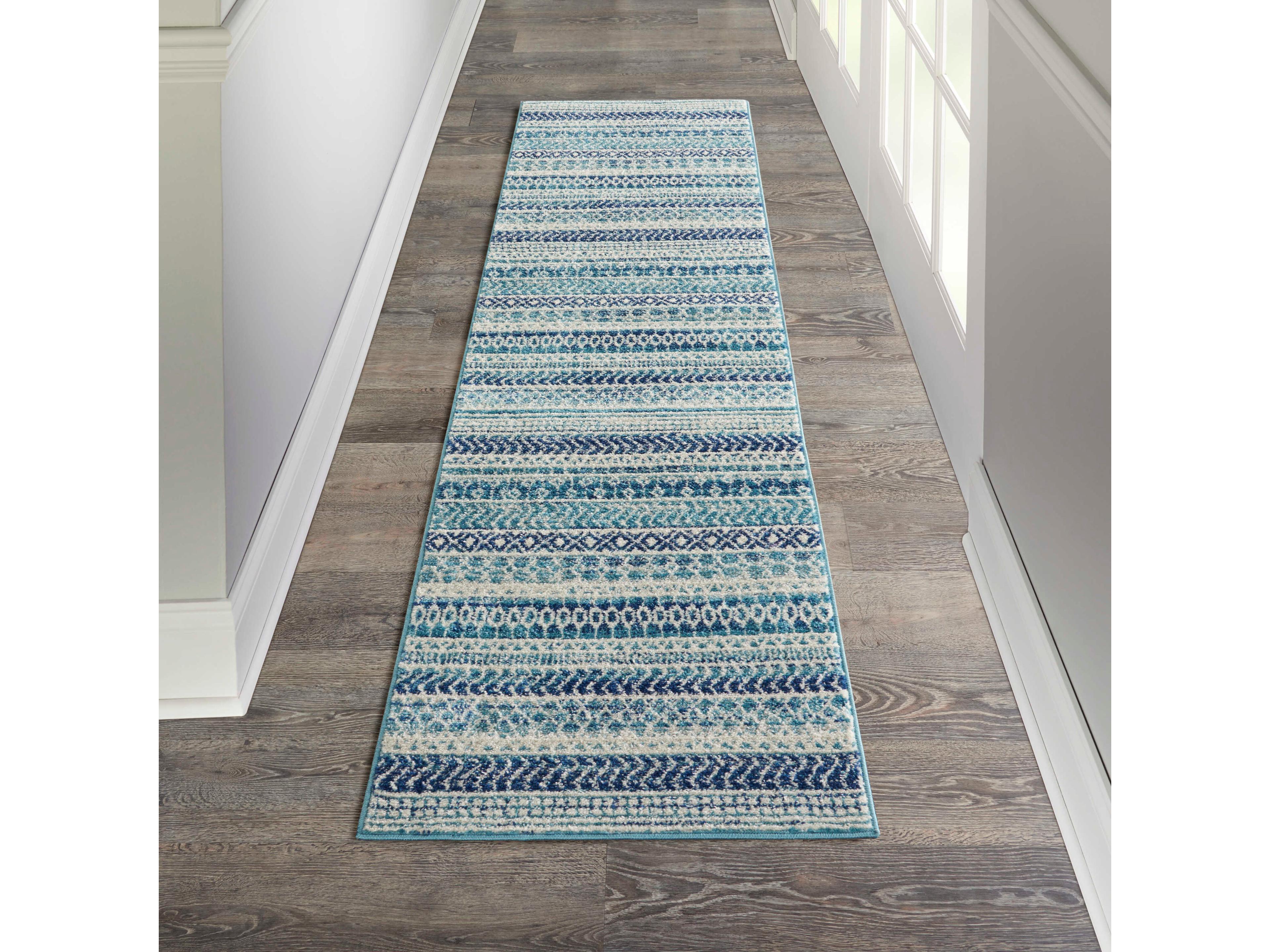 Nourison Passion Geometric Runner Area Rug