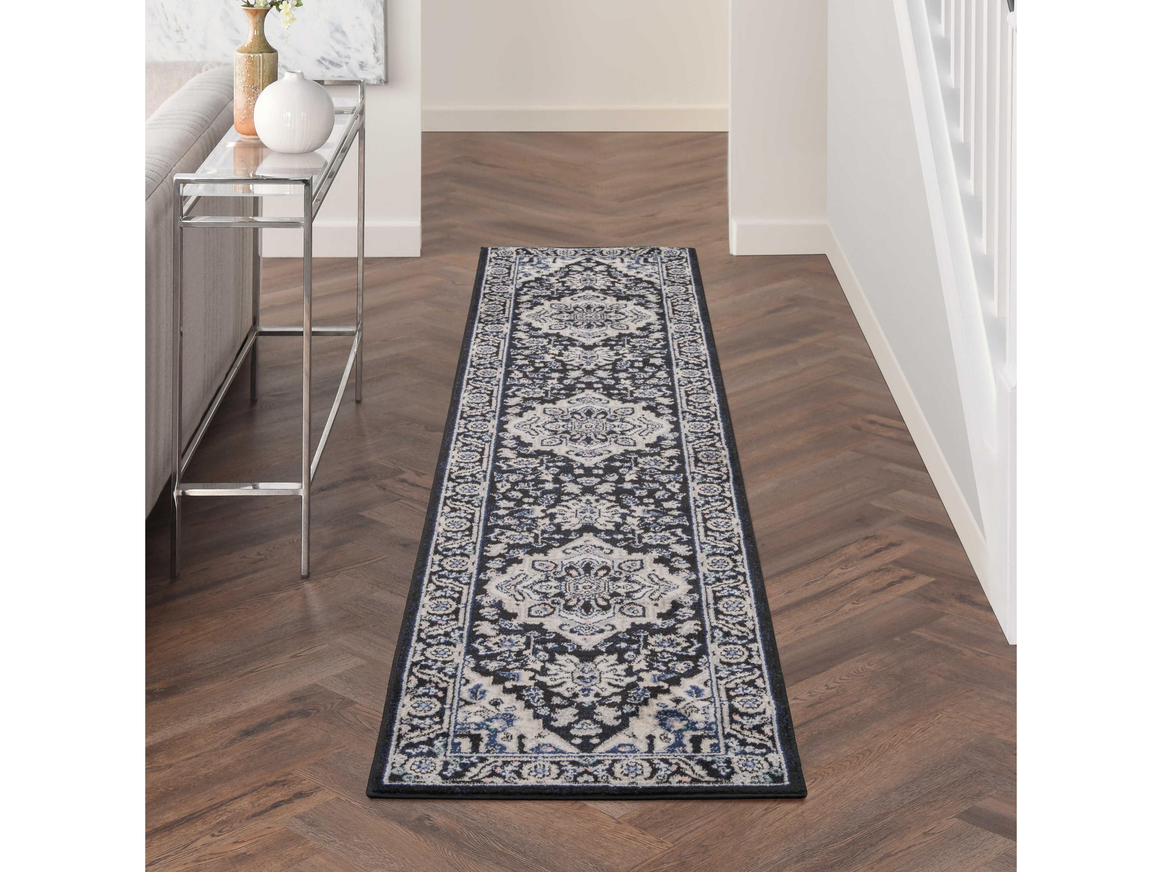 Nourison Passion Bordered Runner Area Rug