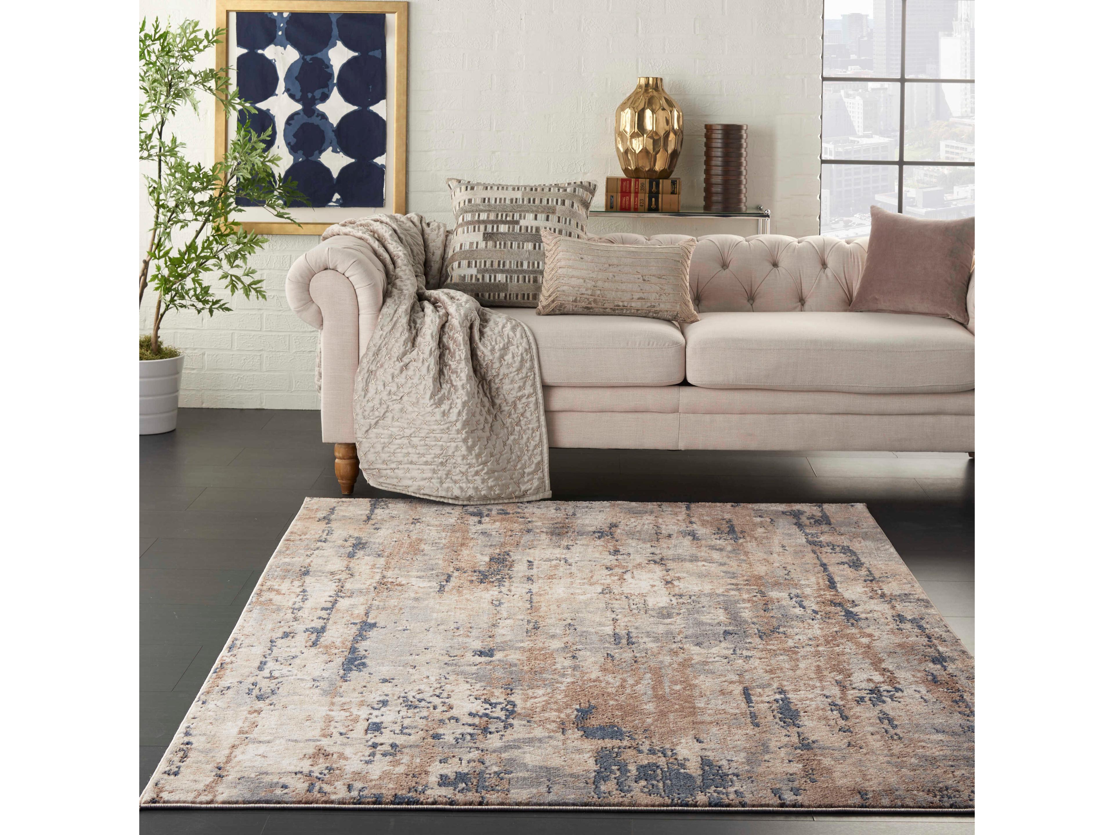 Nourison Quarry Abstract Area Rug