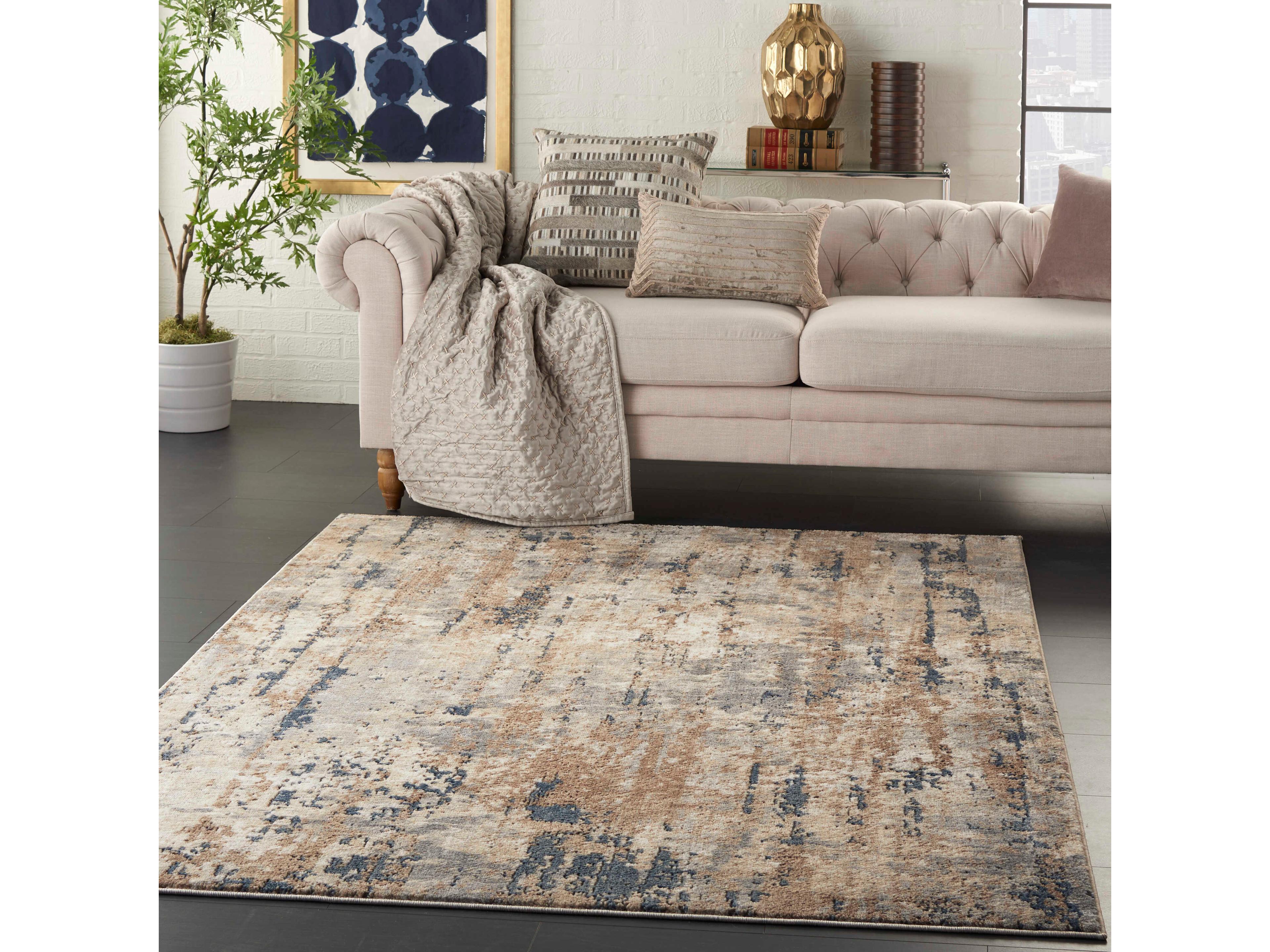 Nourison Quarry Abstract Area Rug