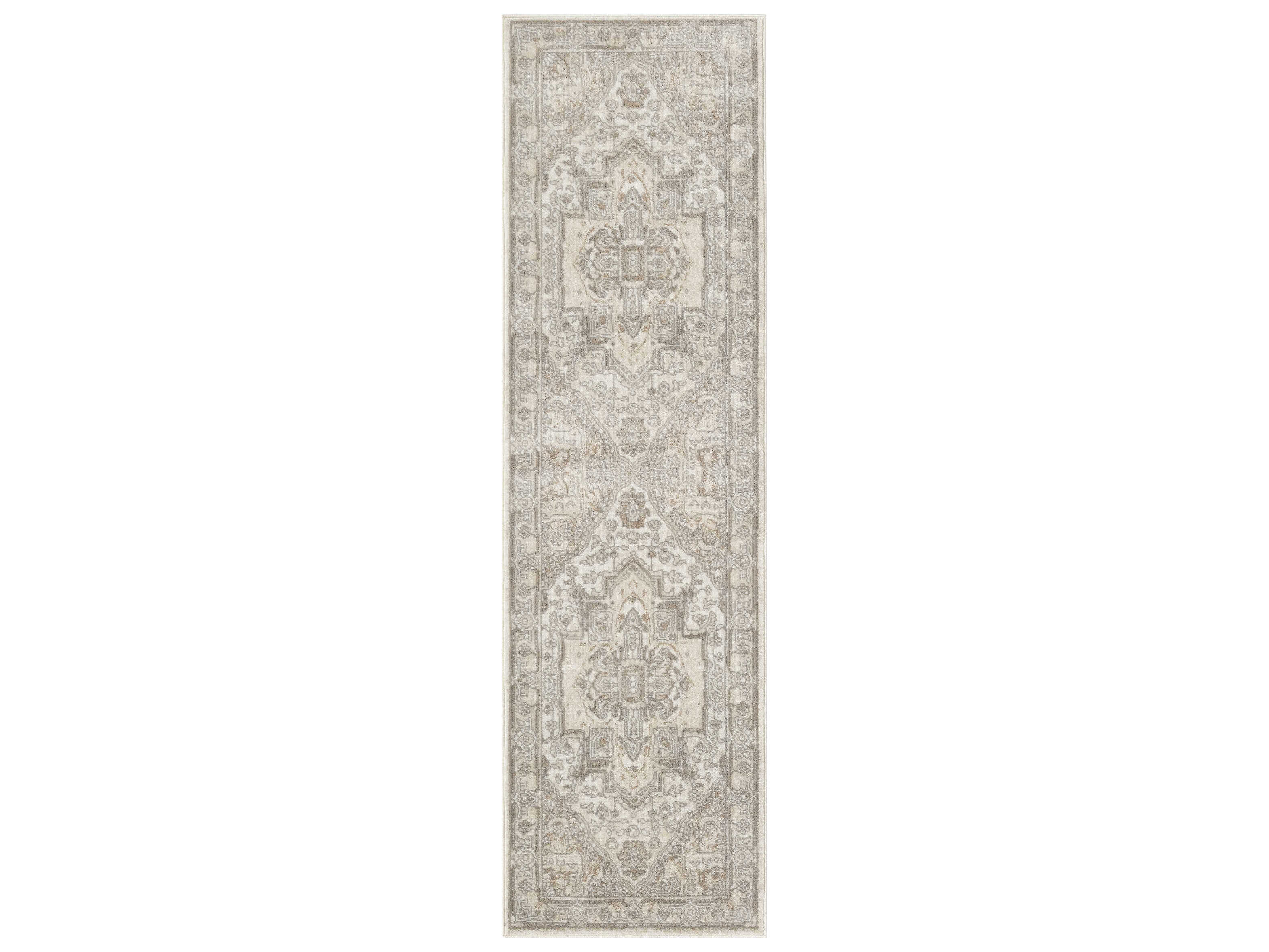 Nourison Quarry Bordered Runner Area Rug