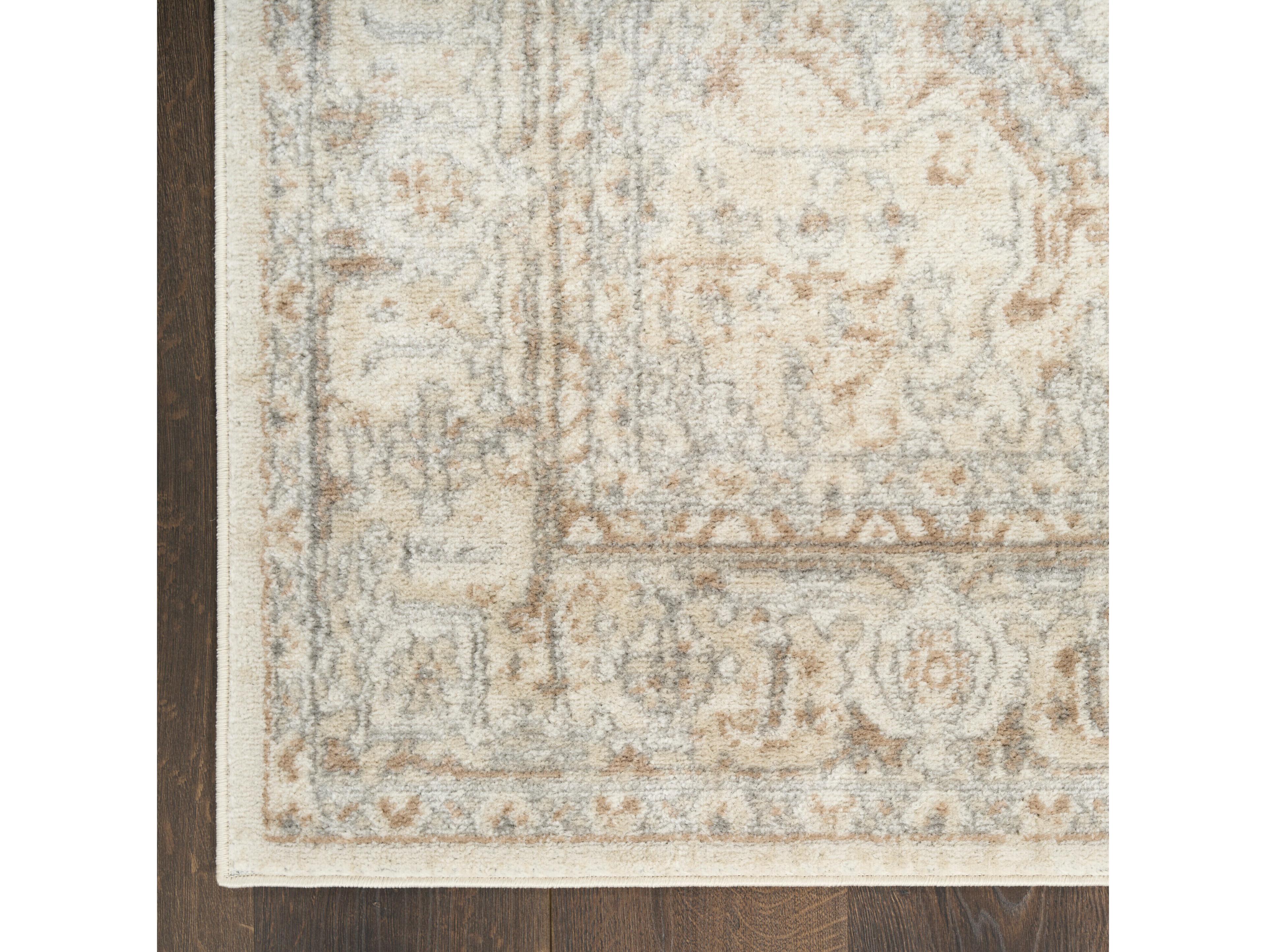 Nourison Quarry Bordered Runner Area Rug