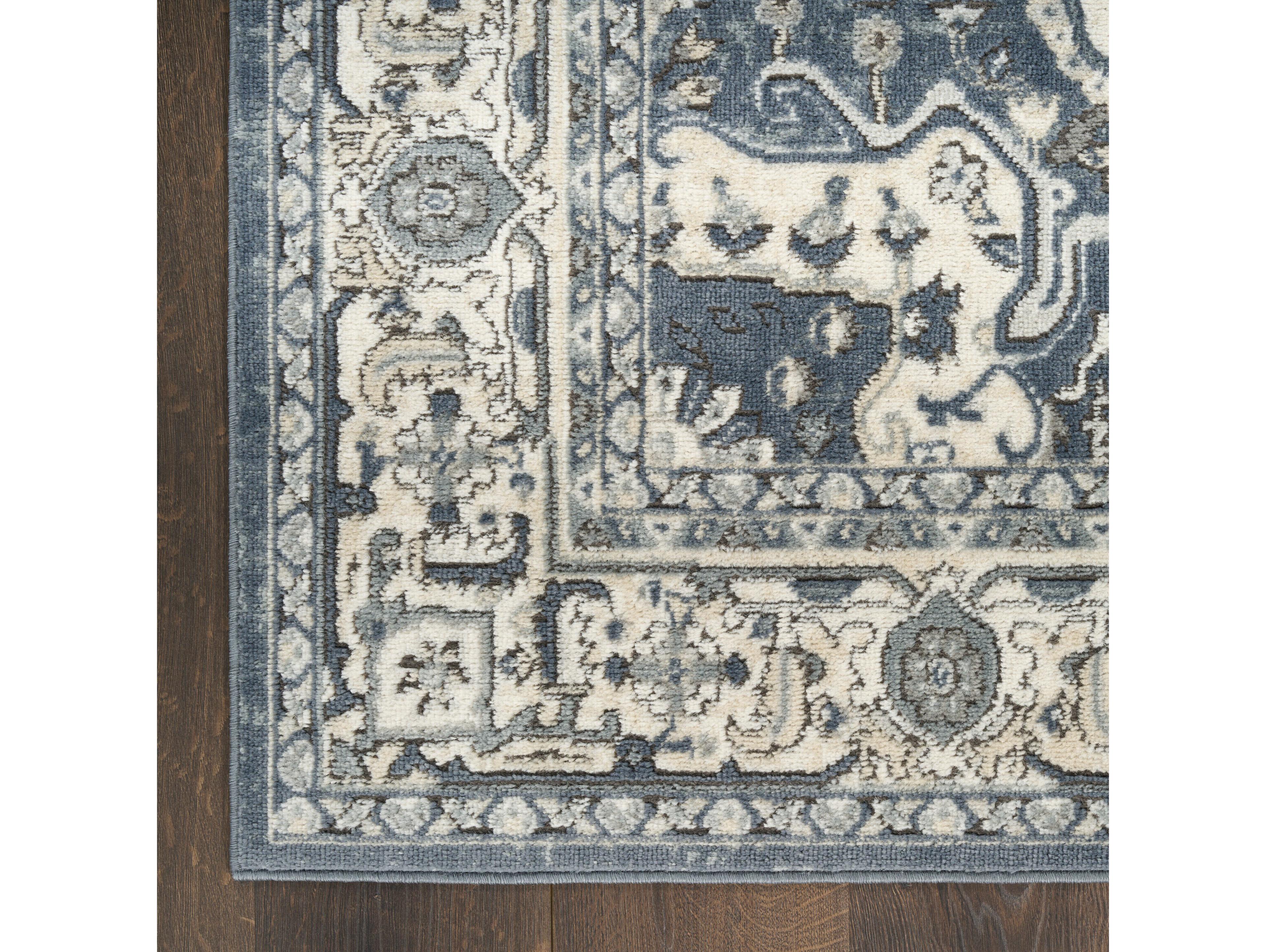 Nourison Quarry Bordered Runner Area Rug