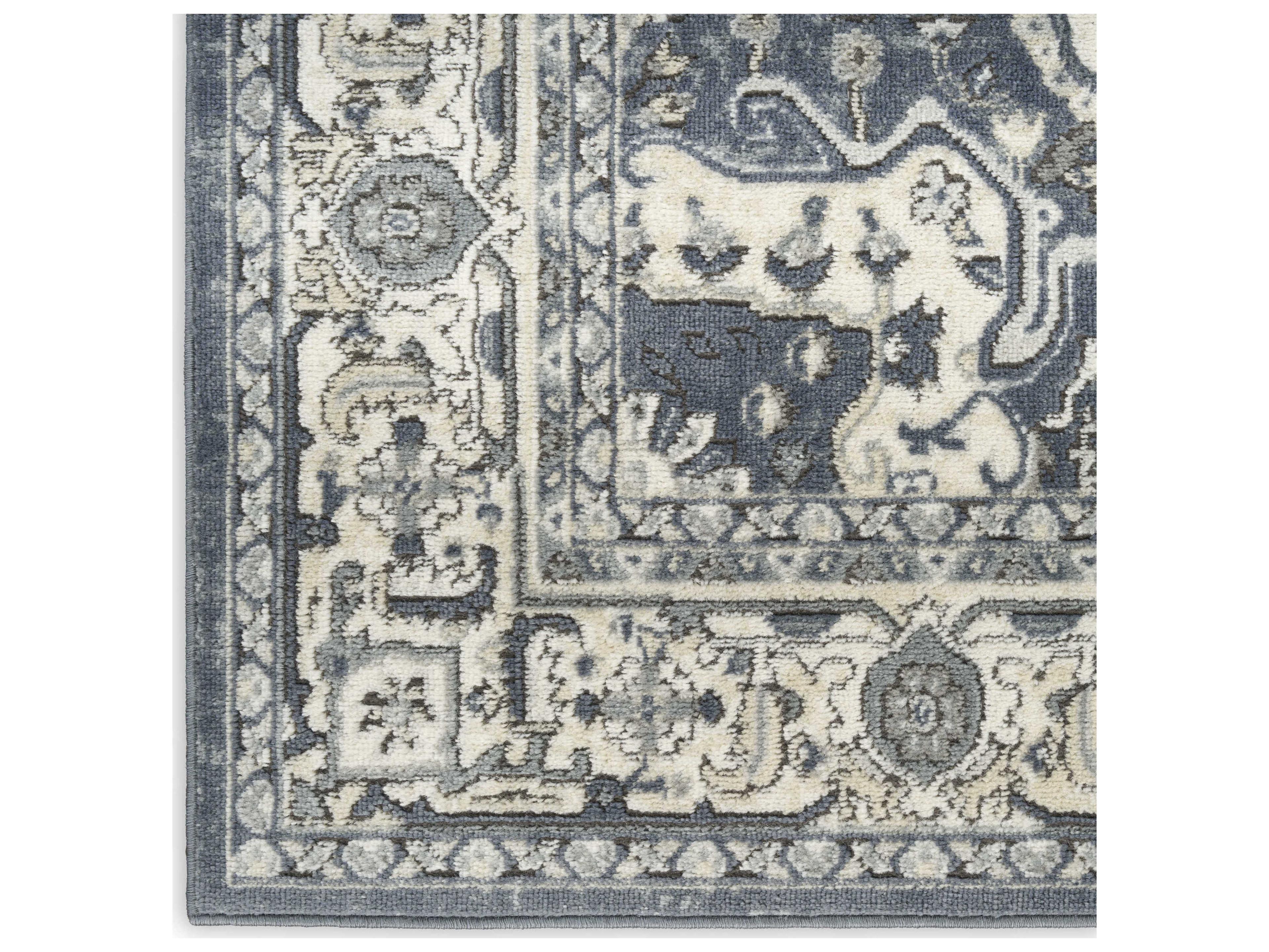 Nourison Quarry Bordered Runner Area Rug