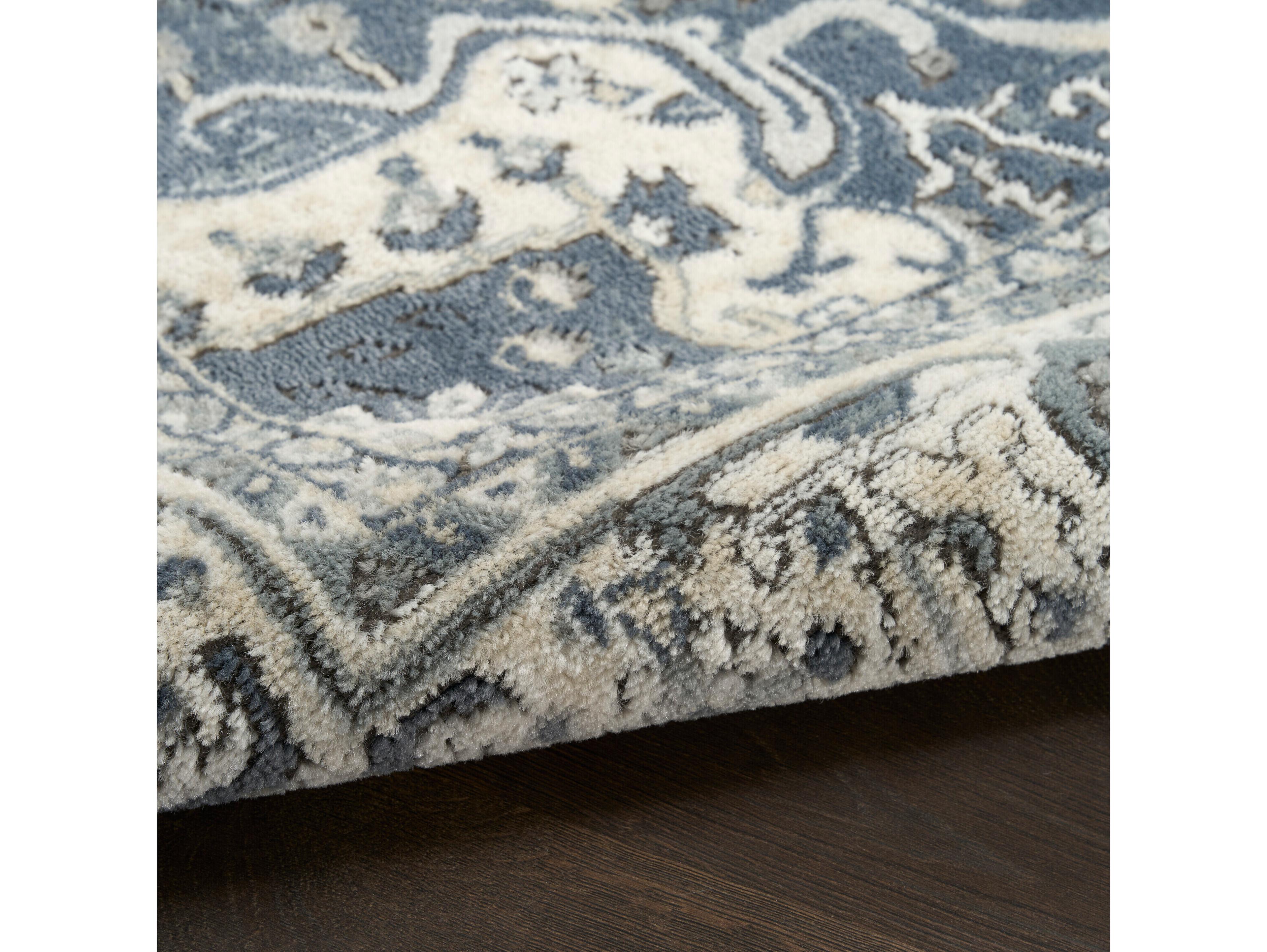 Nourison Quarry Bordered Runner Area Rug