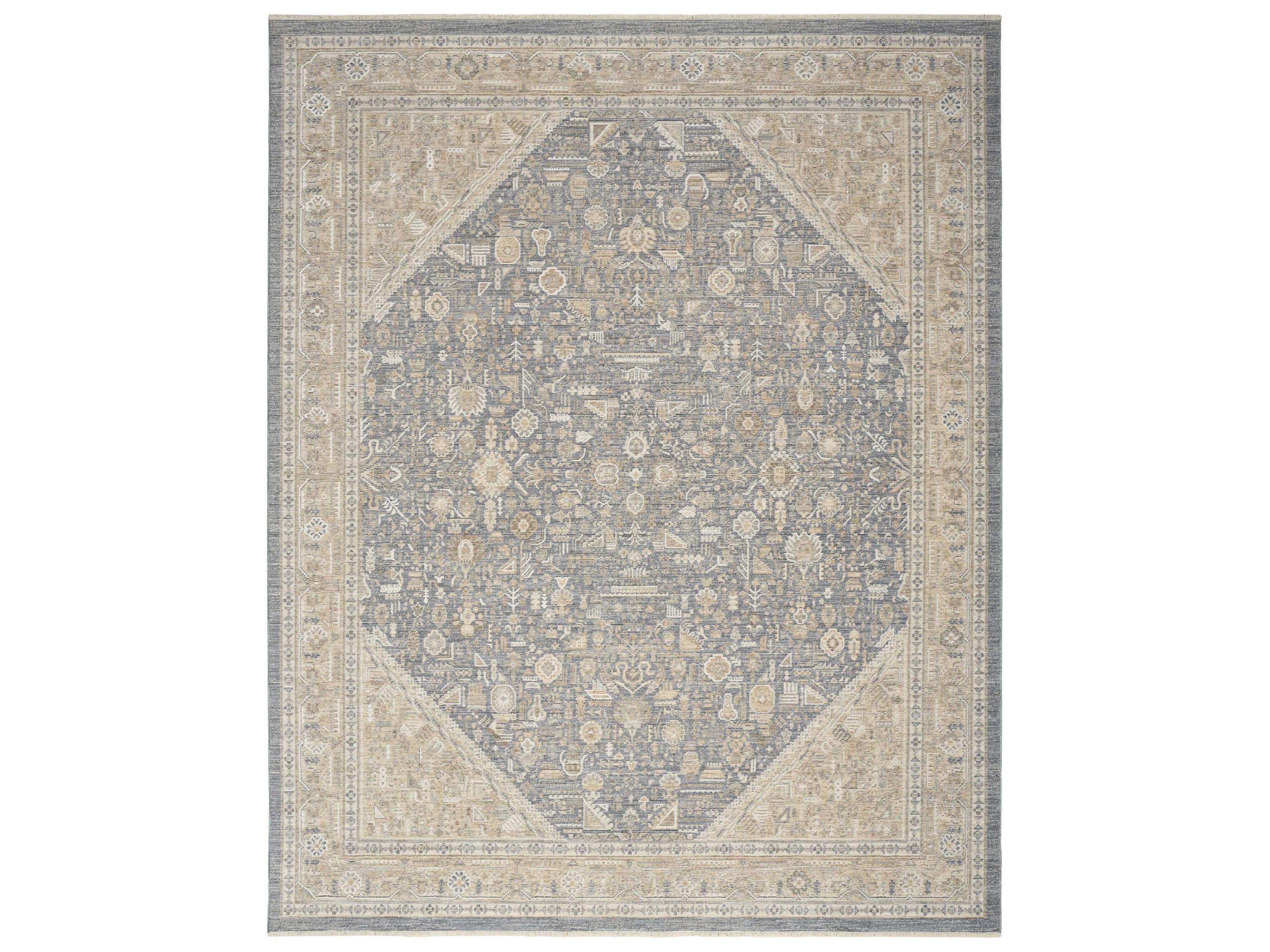 Nourison Retreat Bordered Area Rug