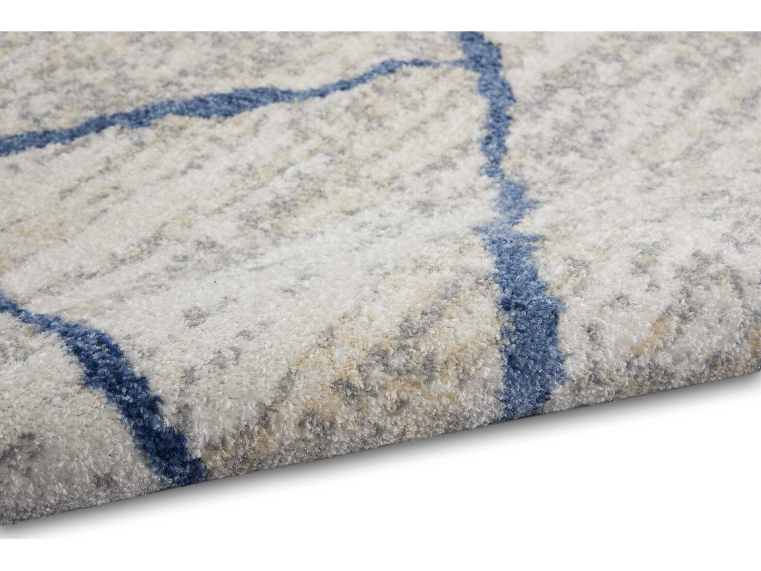 Nourison River Flow Abstract Runner Area Rug
