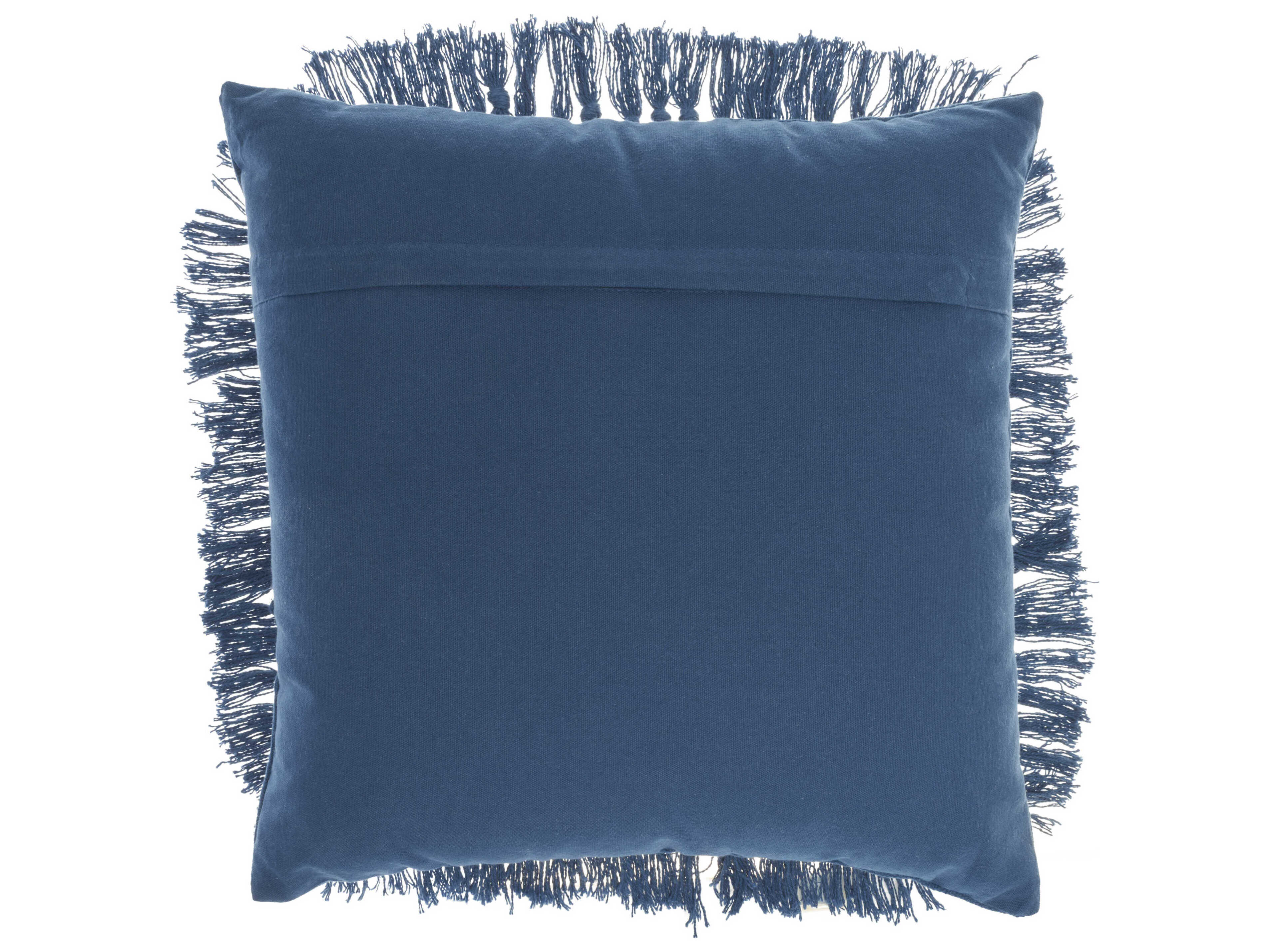 Nourison Nicole Curtis Pillow Navy 18" x 18" Pillow