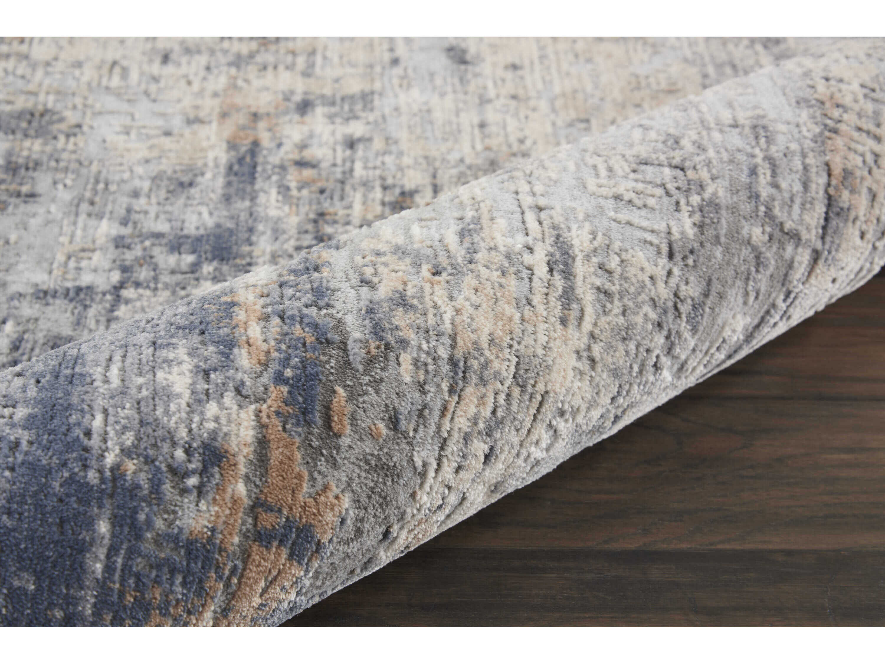 Nourison Rustic Textures Abstract Runner Area Rug