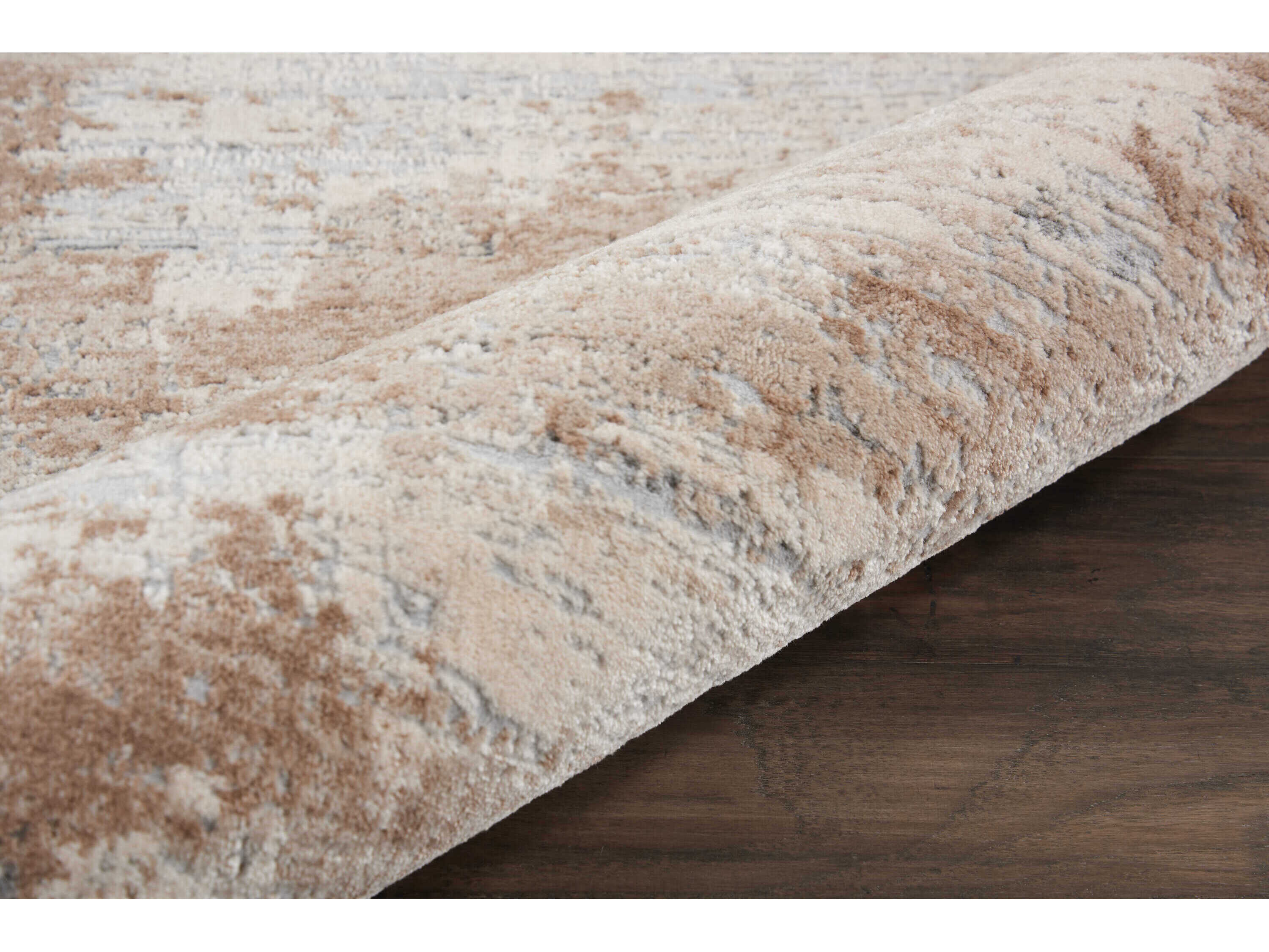 Nourison Rustic Textures Abstract Runner Area Rug