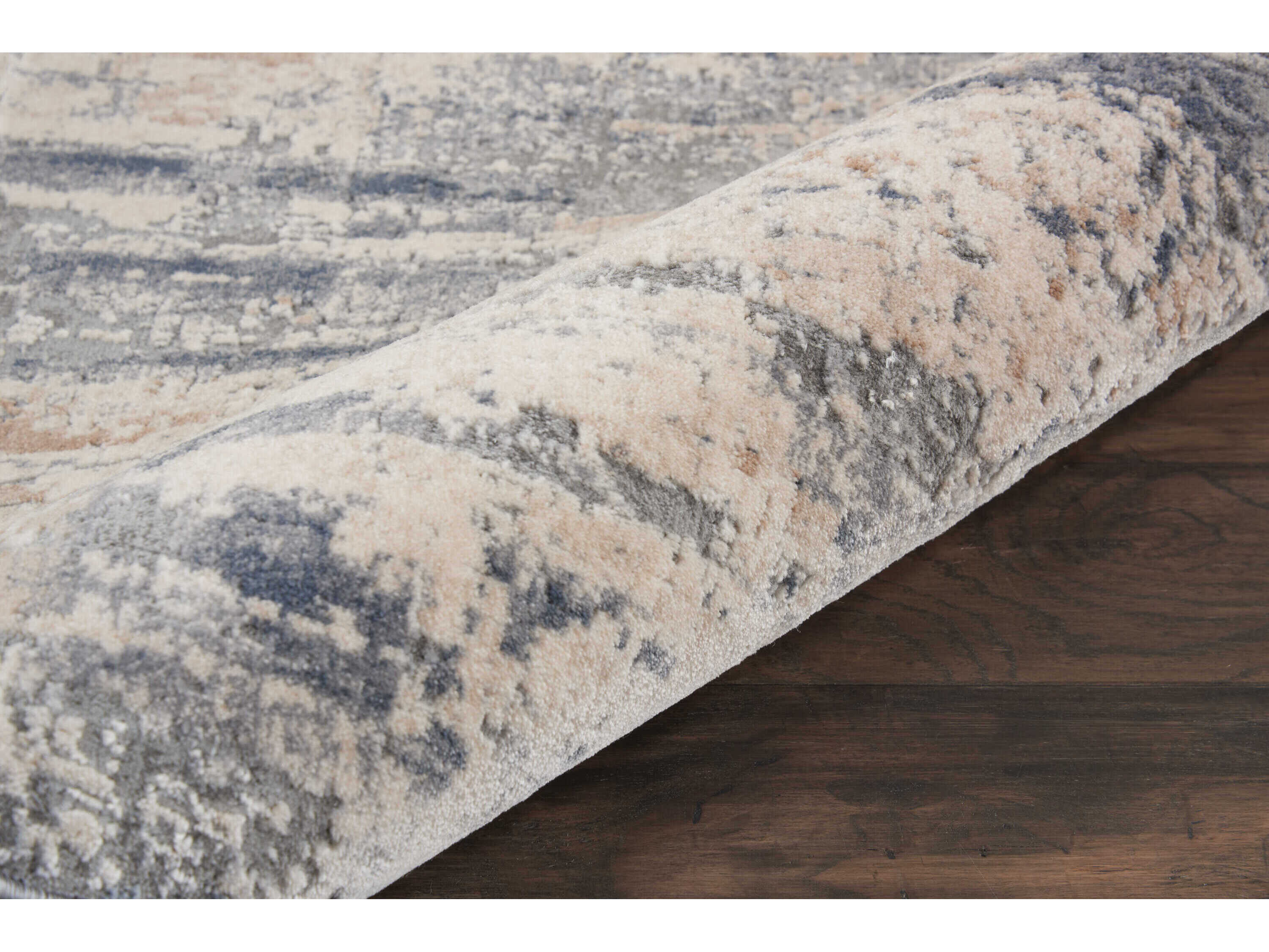 Nourison Rustic Textures Abstract Runner Area Rug