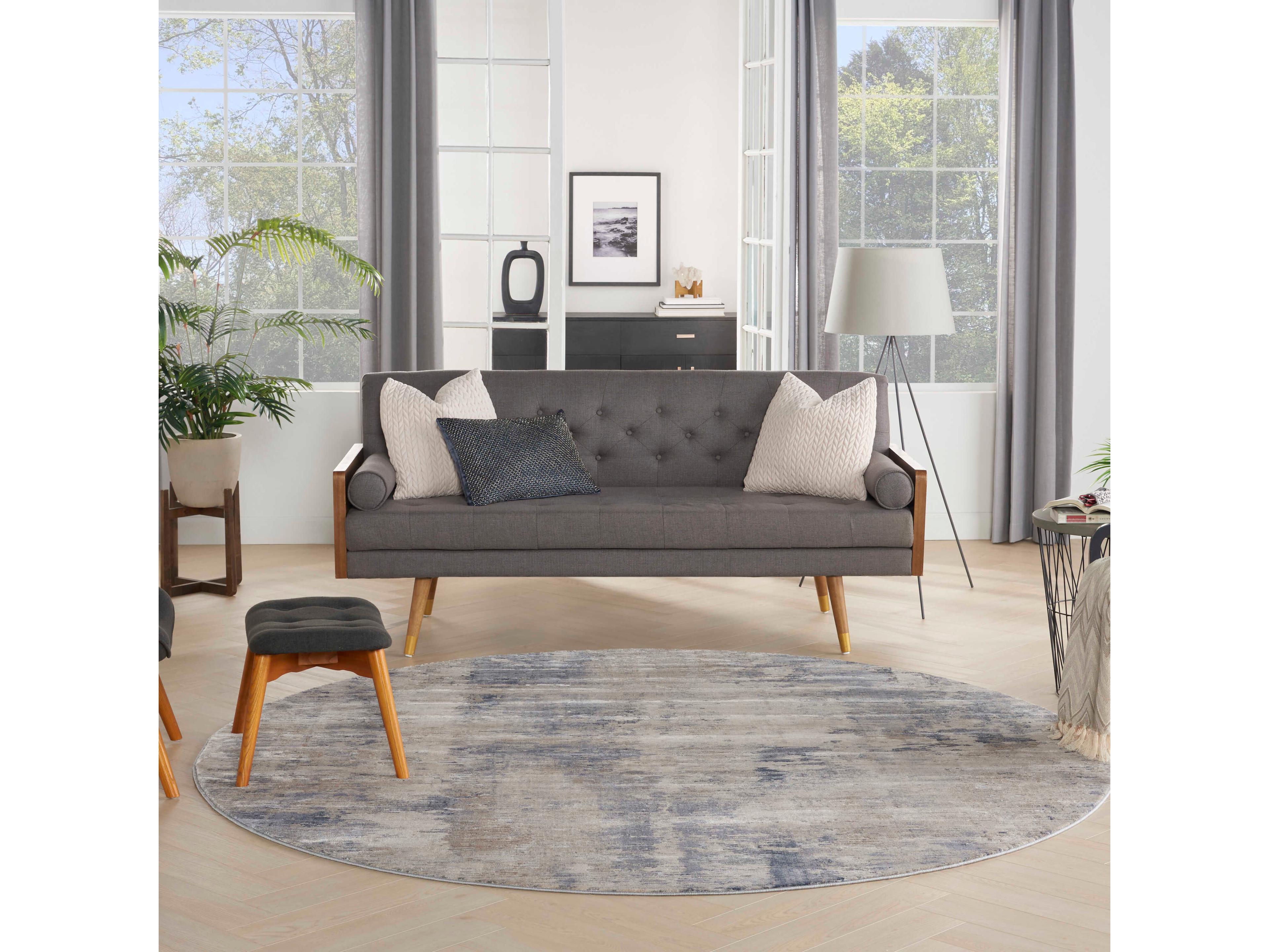 Nourison Rustic Textures Abstract Area Rug