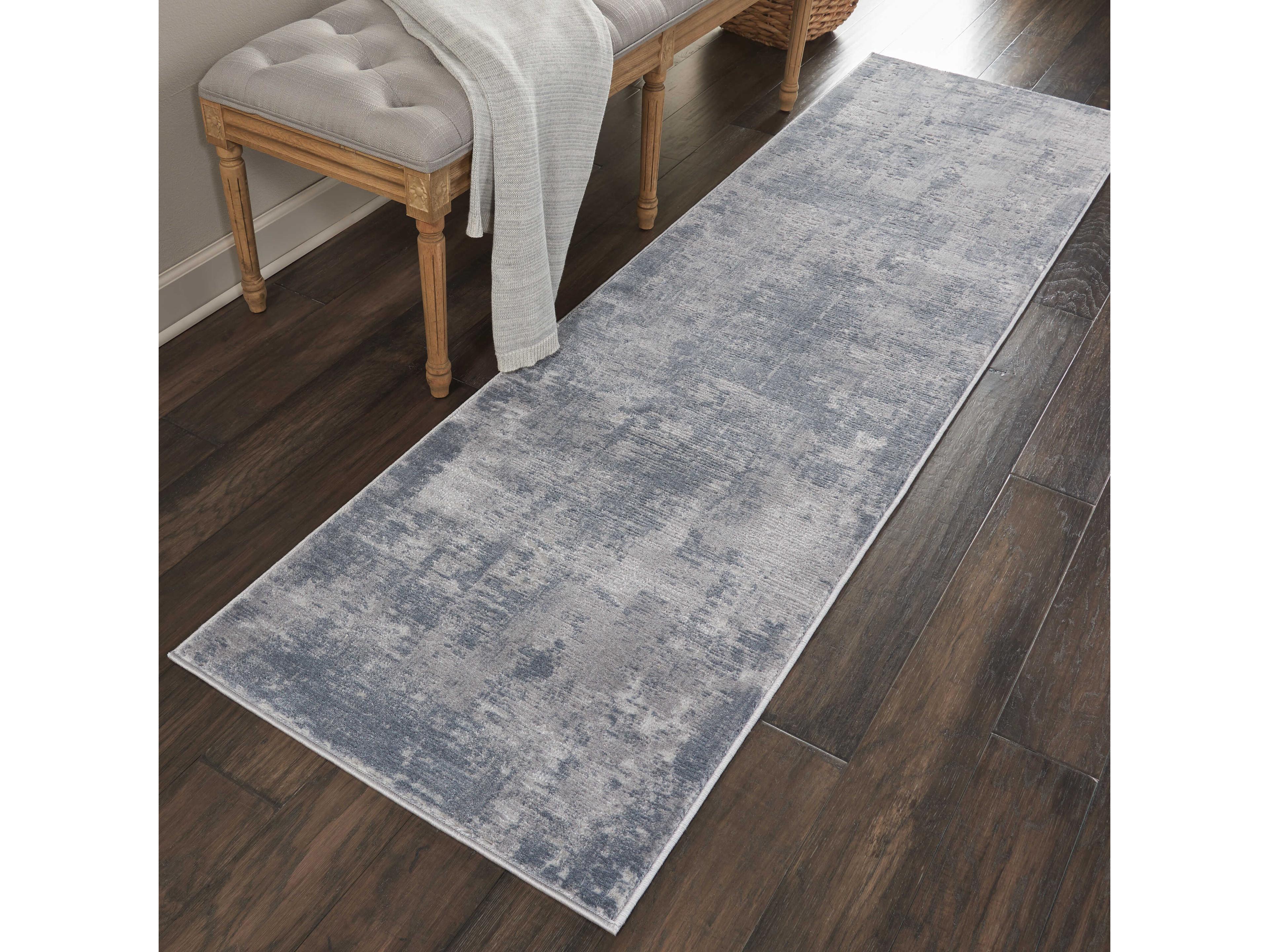 Nourison Rustic Textures Abstract Runner Area Rug