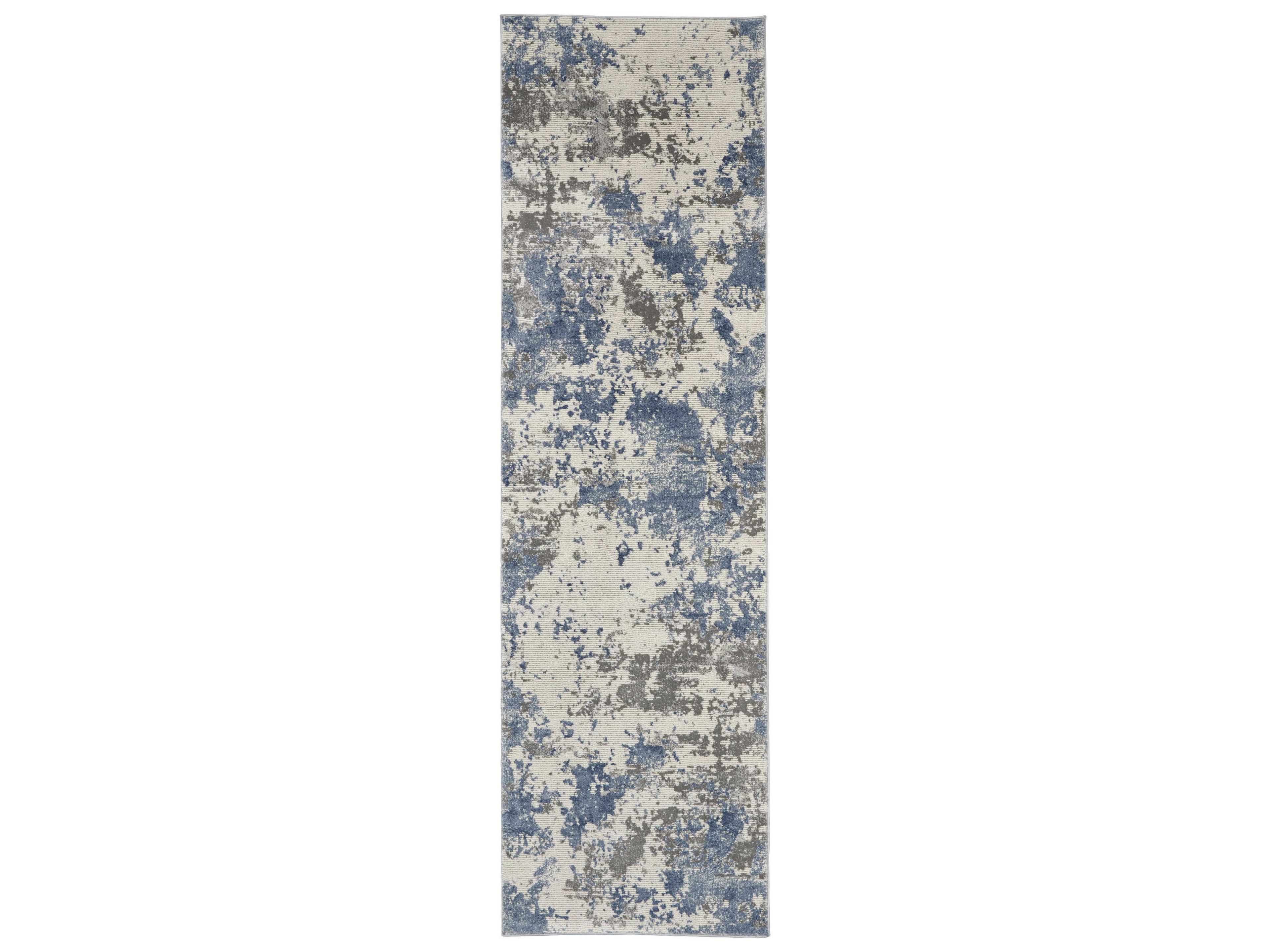 Nourison Rustic Textures Abstract Runner Area Rug