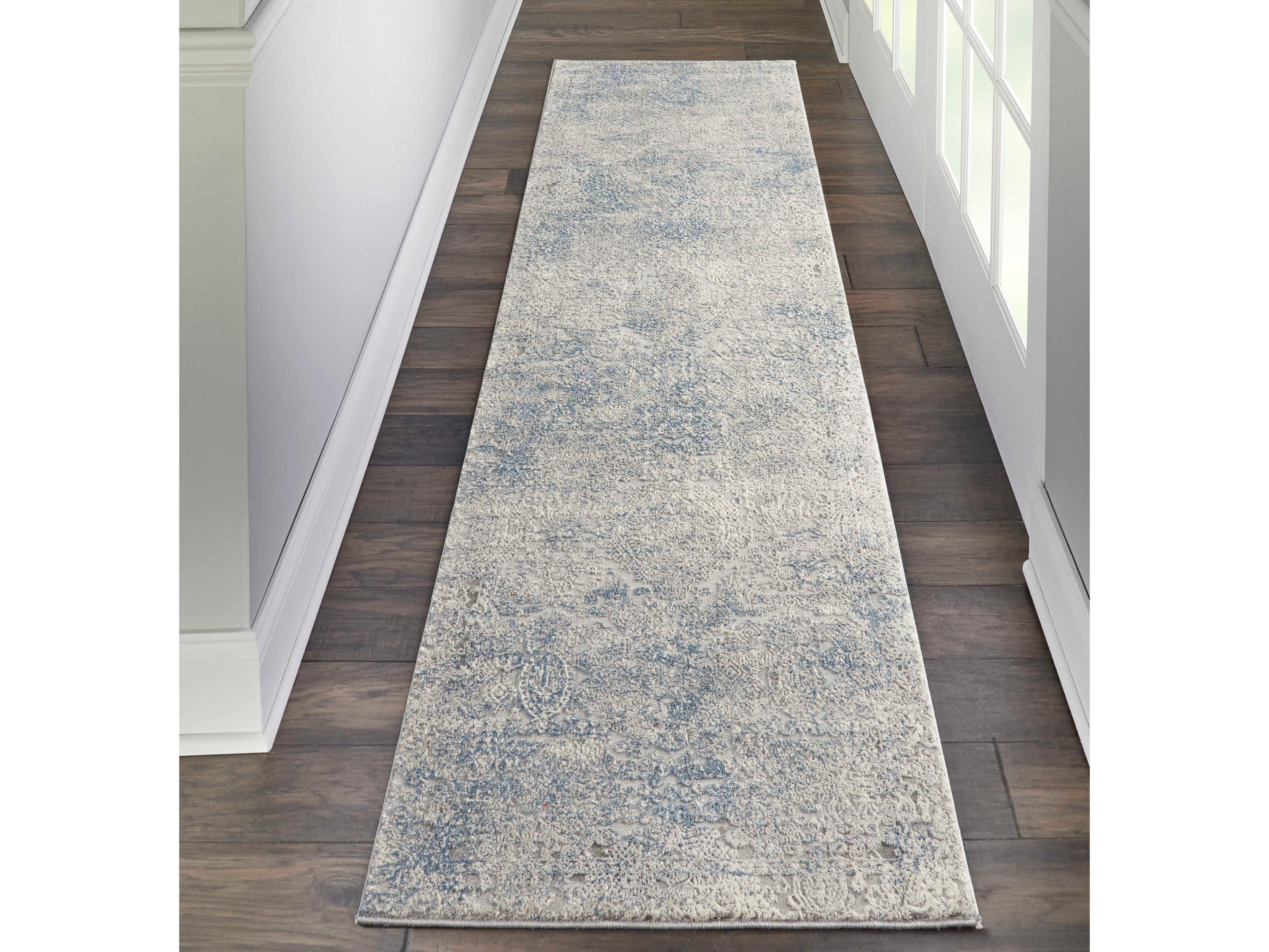 Nourison Rustic Textures Abstract Runner Area Rug