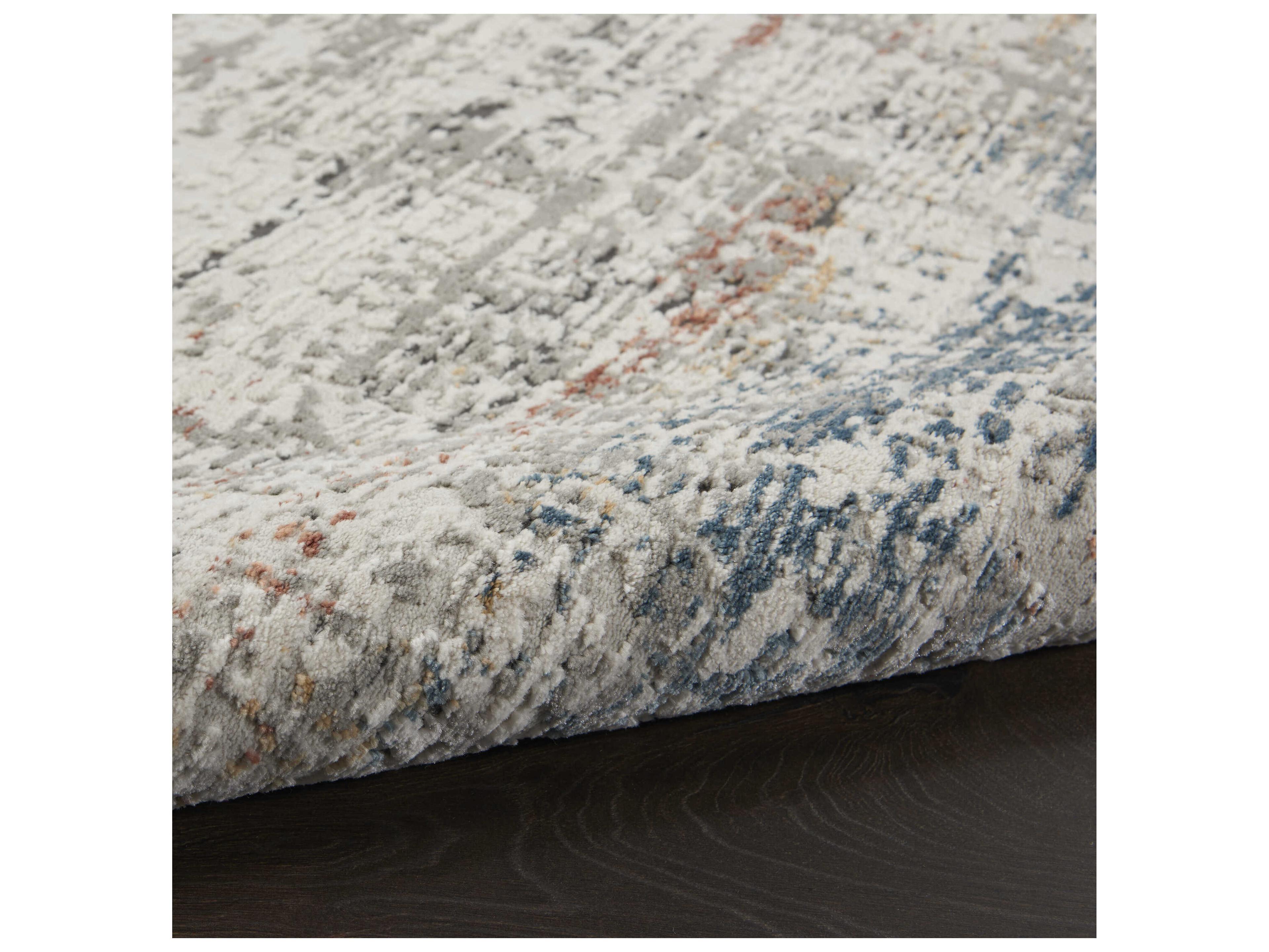 Nourison Rustic Textures Abstract Runner Area Rug