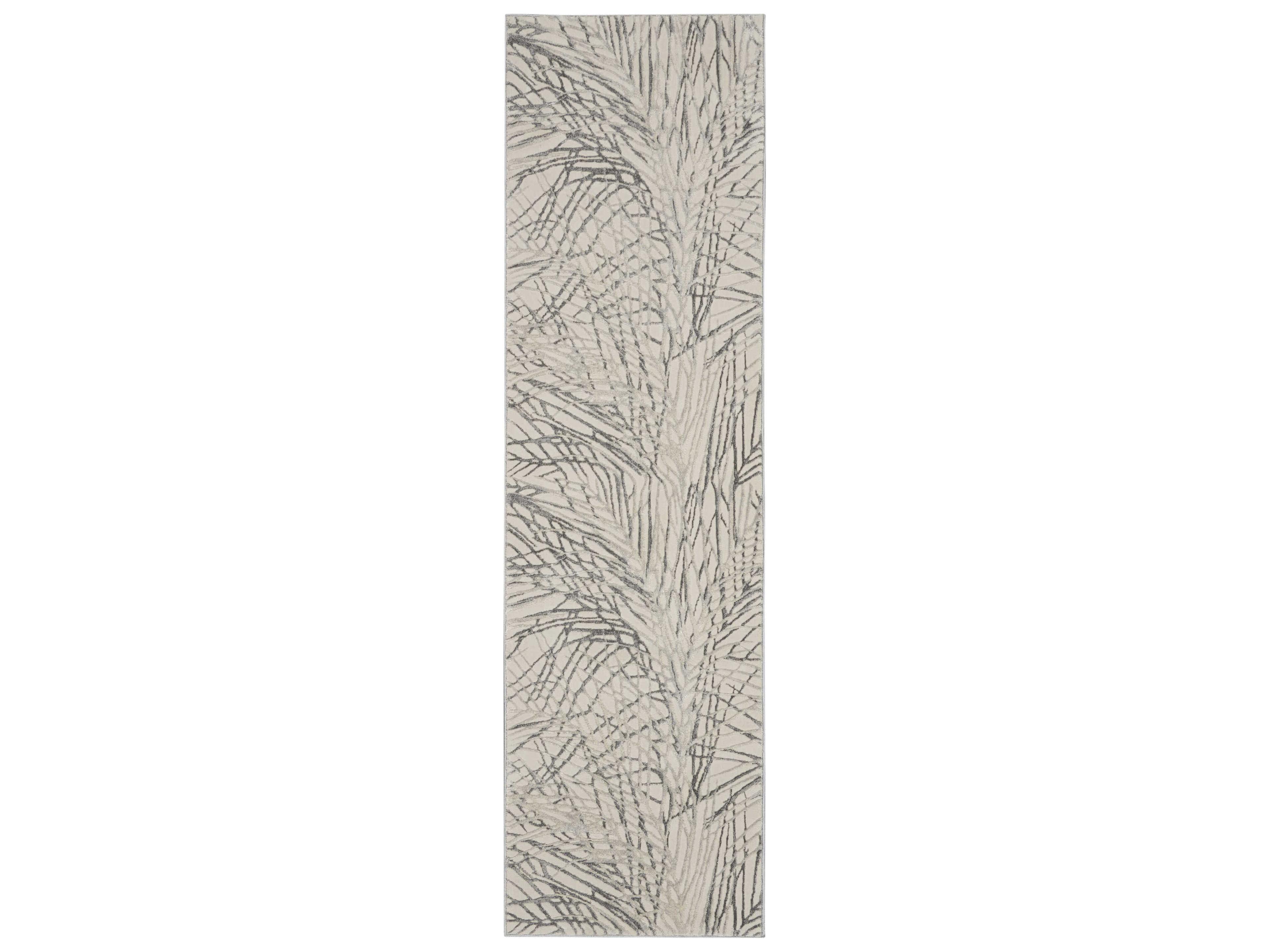 Nourison Rustic Textures Floral Runner Area Rug