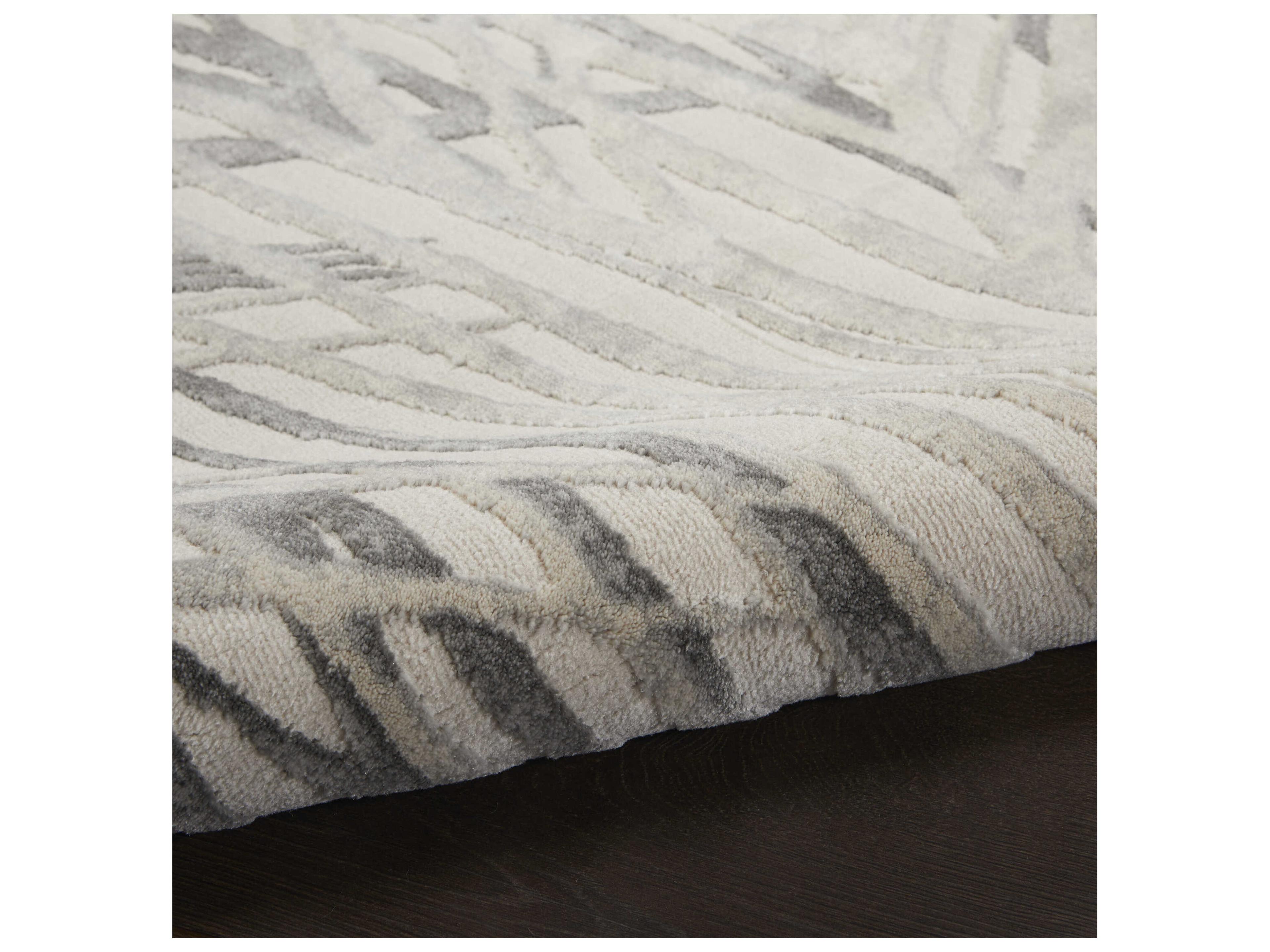 Nourison Rustic Textures Floral Runner Area Rug