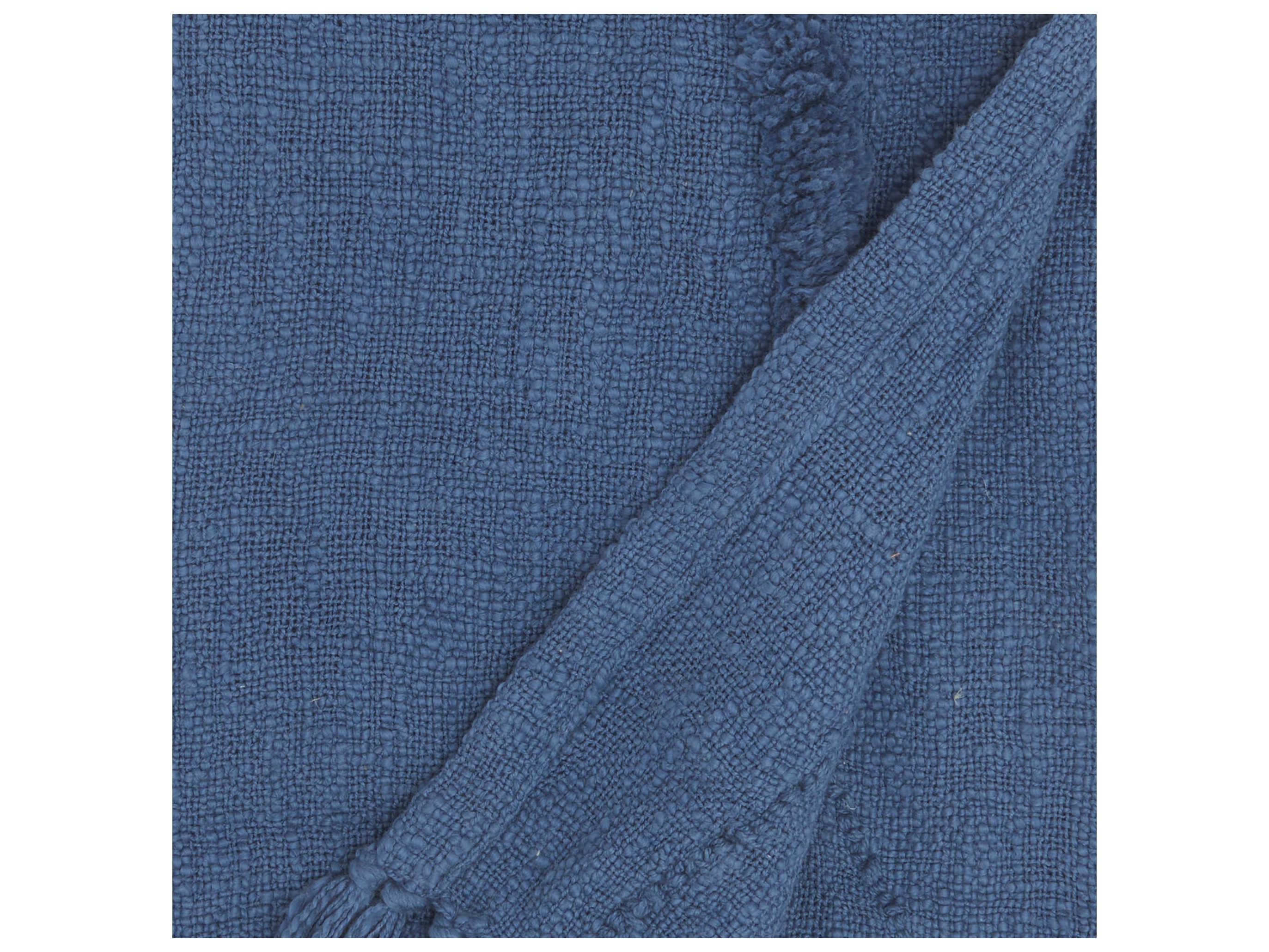 Nourison Life Styles Blue Throw Blanket