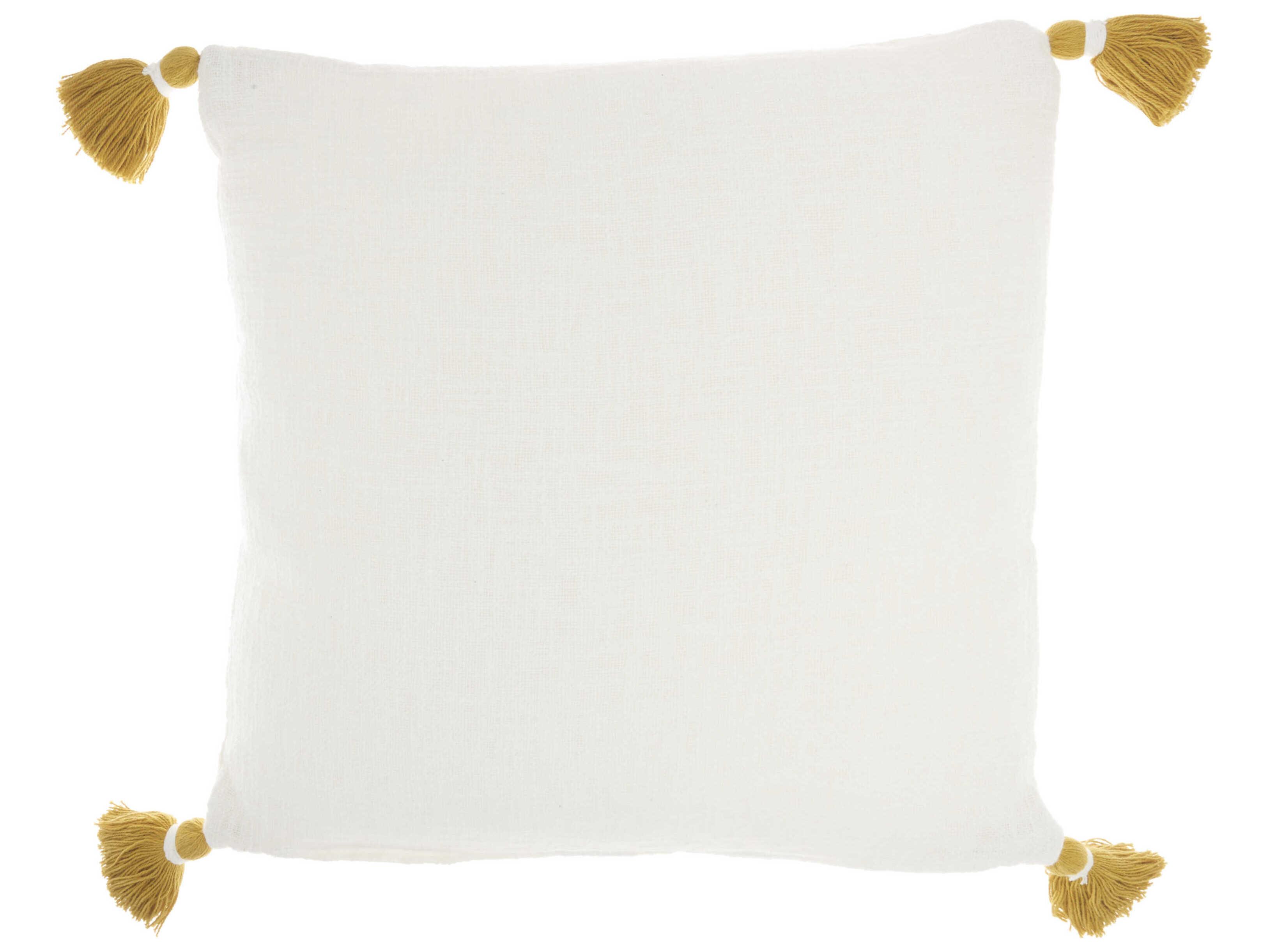 Nourison Life Styles Mustard 20" x 20" Pillow