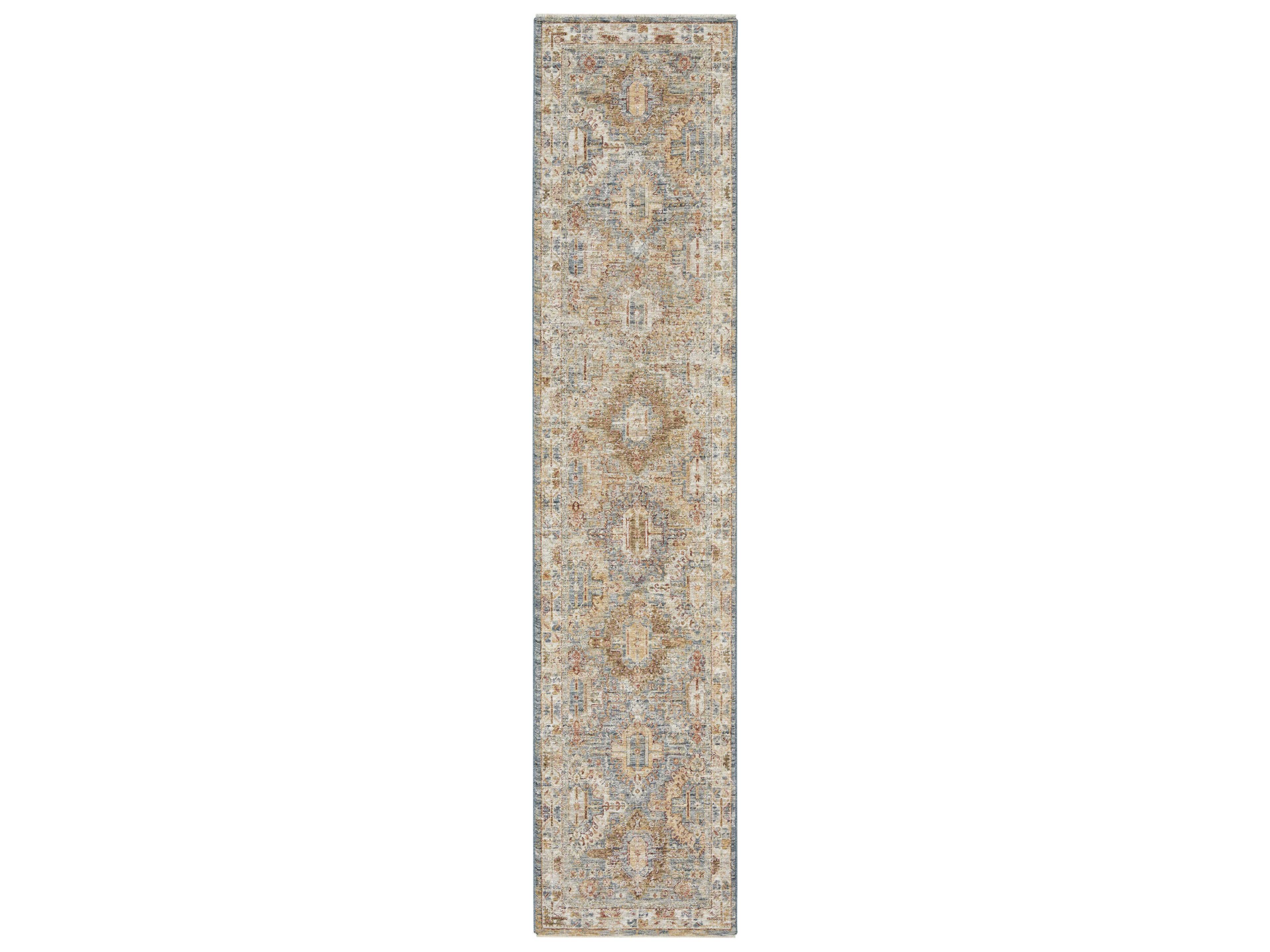 Nourison Sahar Bordered Runner Area Rug