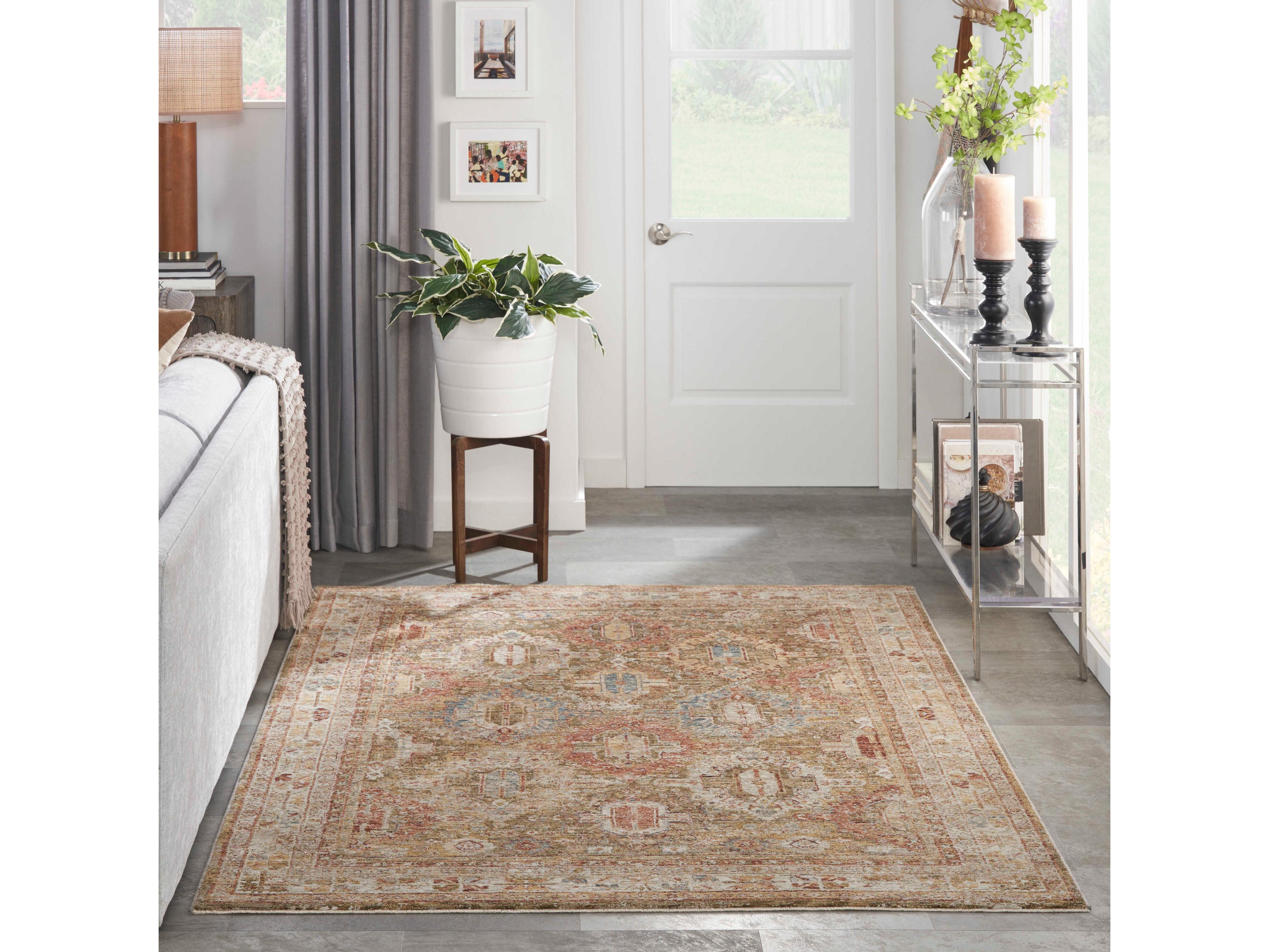 Nourison Sahar Bordered Area Rug