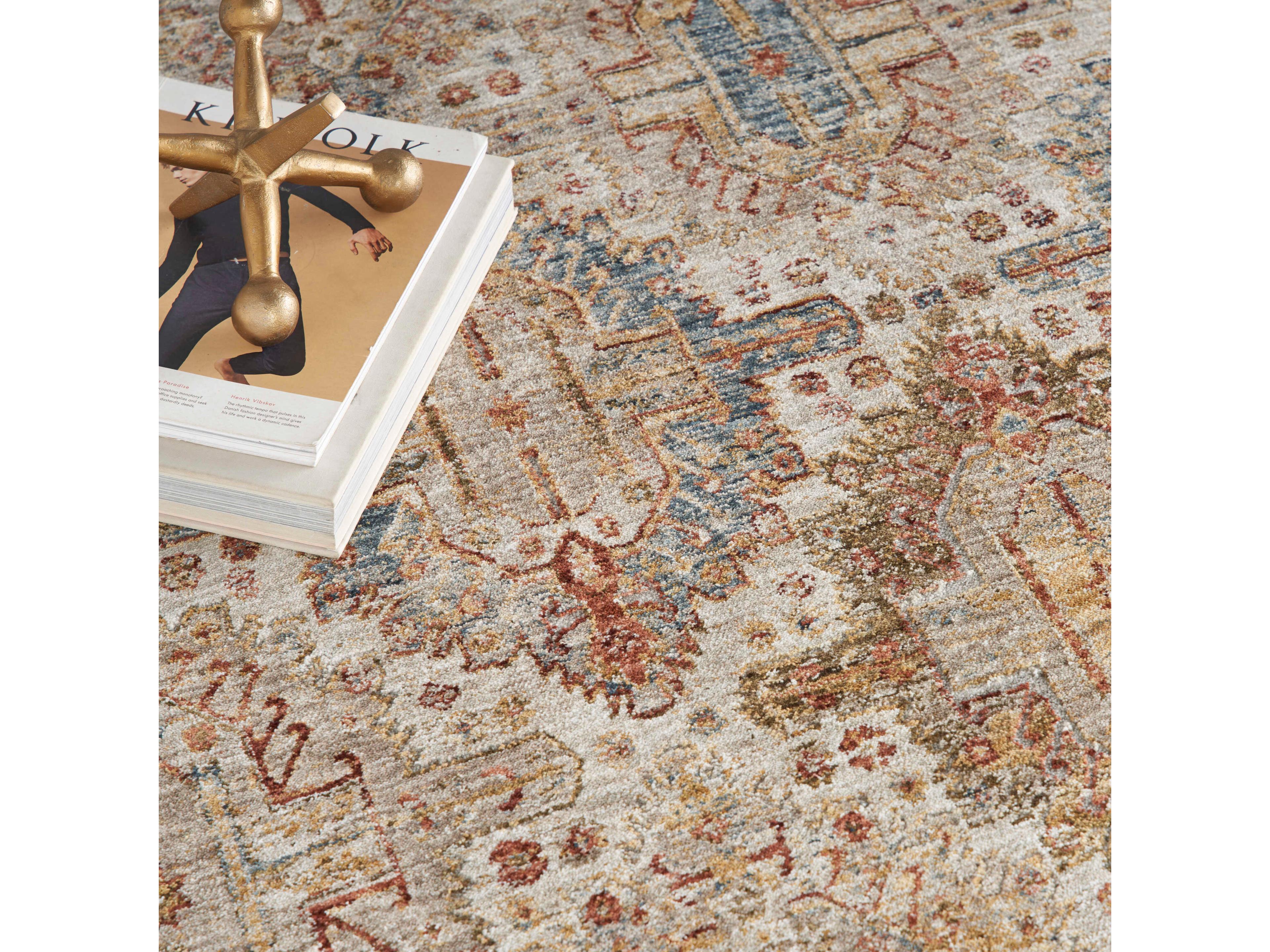 Nourison Sahar Bordered Area Rug
