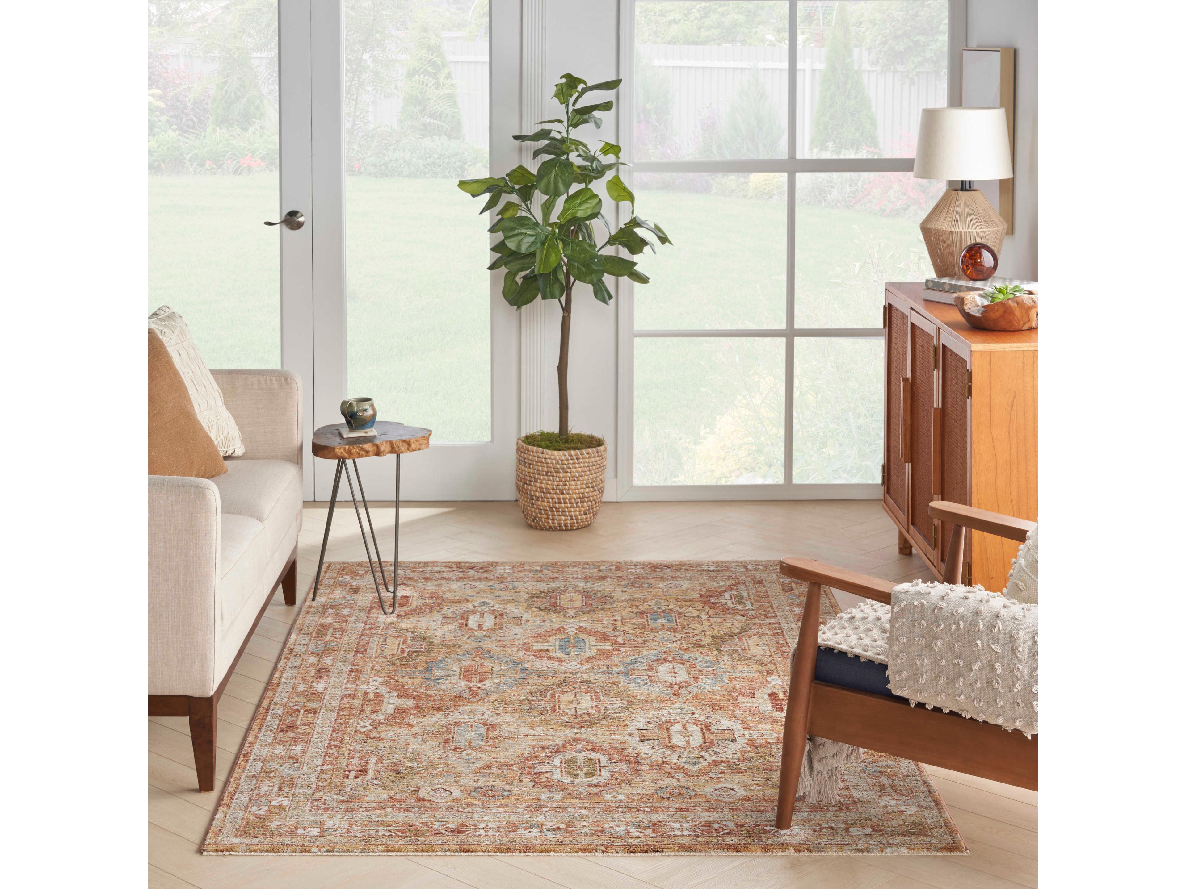 Nourison Sahar Bordered Area Rug