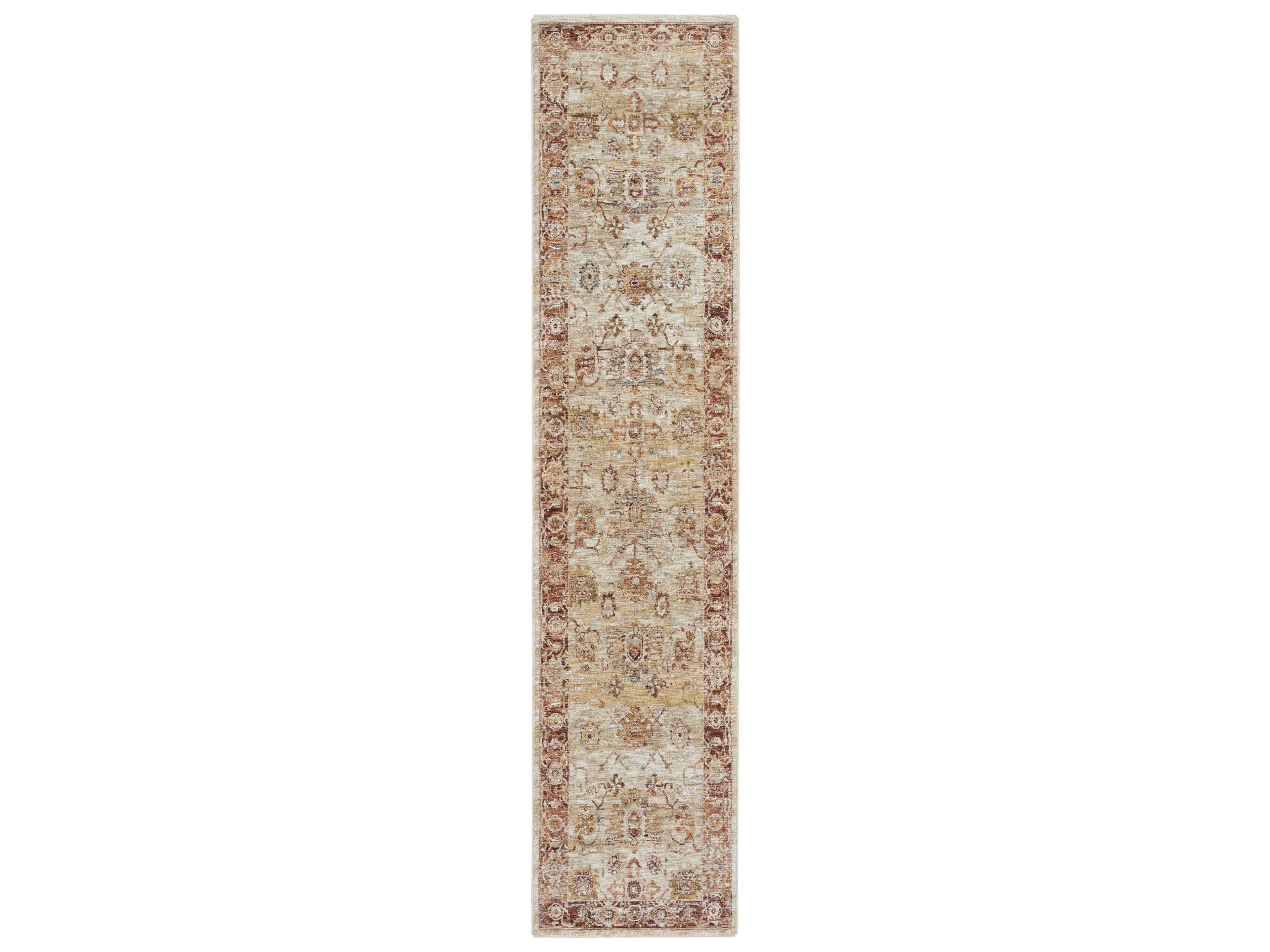 Nourison Sahar Bordered Runner Area Rug