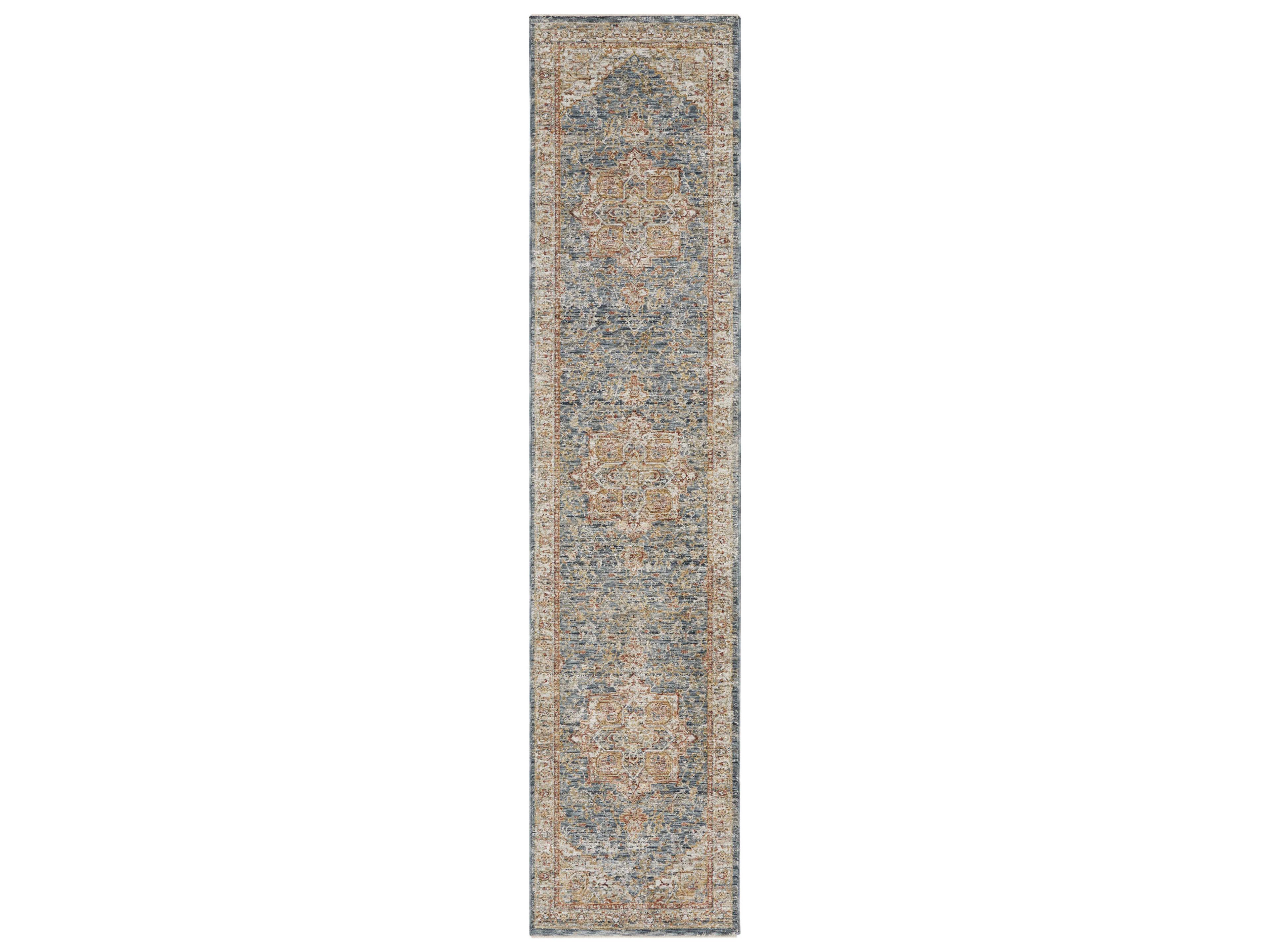 Nourison Sahar Bordered Runner Area Rug