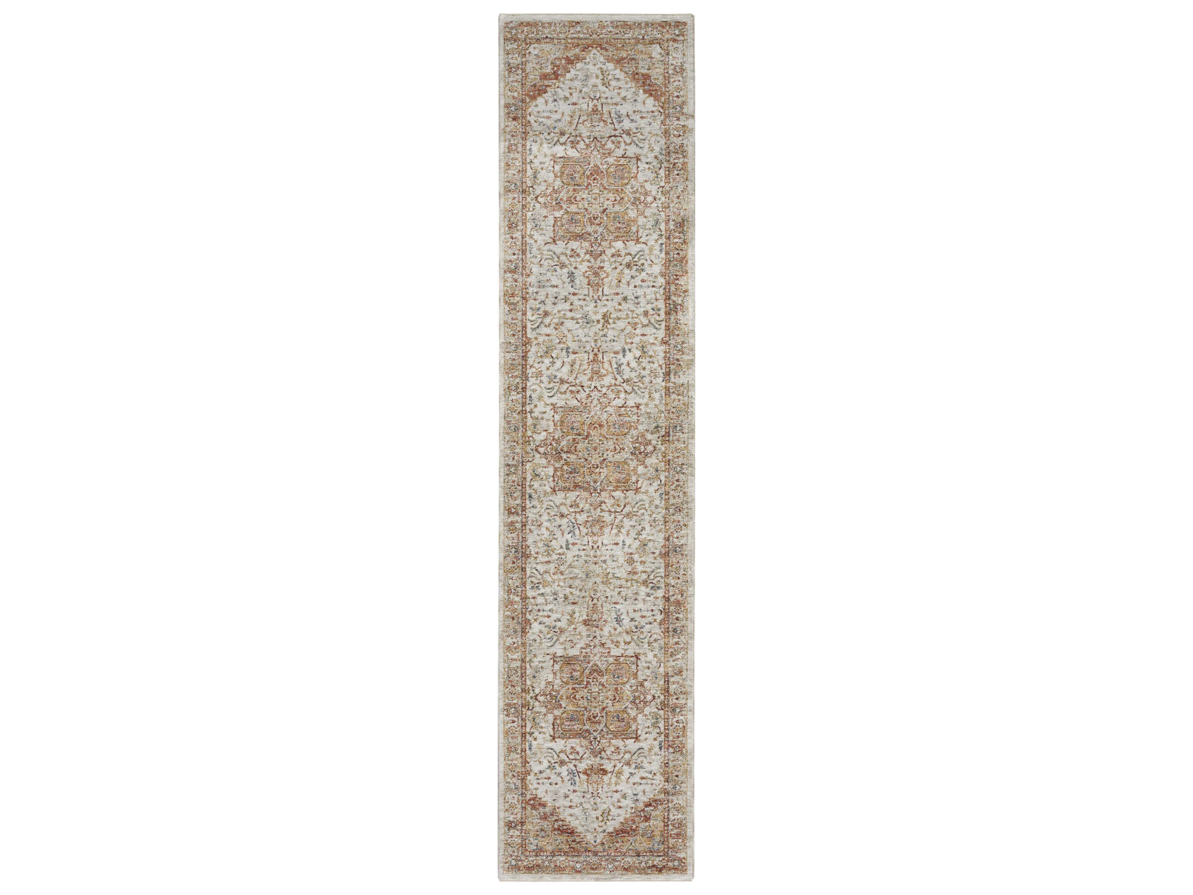 Nourison Sahar Bordered Runner Area Rug
